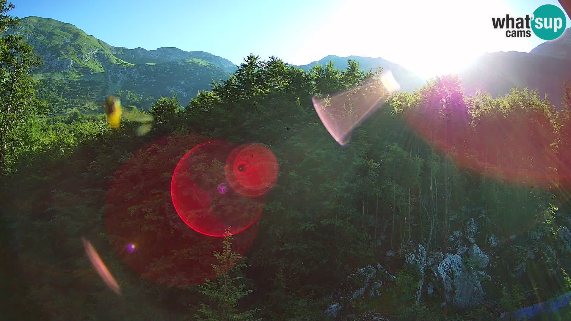 PLANINA RAZOR webcam (1315) | view to Vogel and Globoko