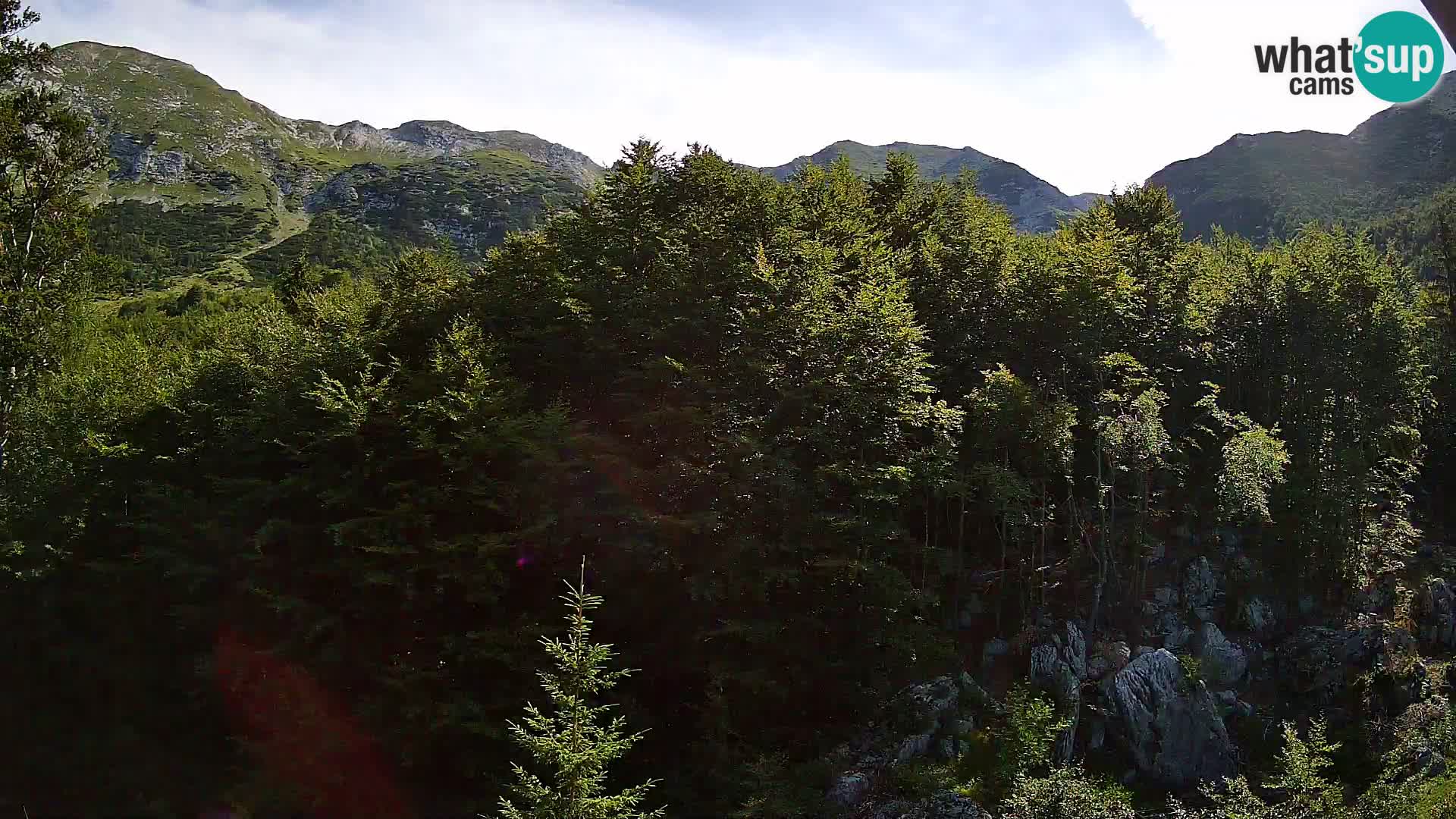 PLANINA RAZOR Live Cam (1315) | vista su Vogel e Globoko