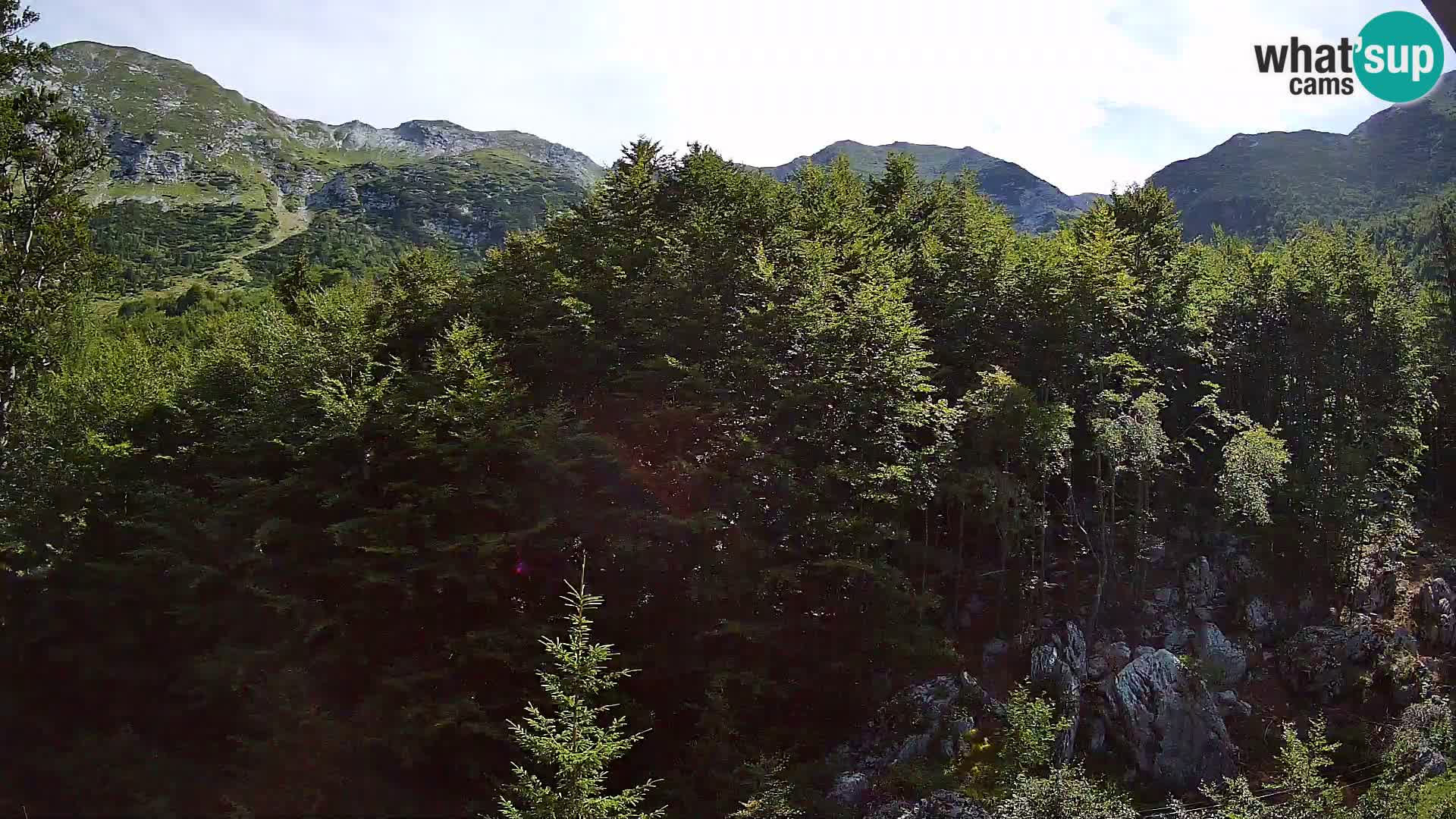 PLANINA RAZOR webcam (1315) | view to Vogel and Globoko