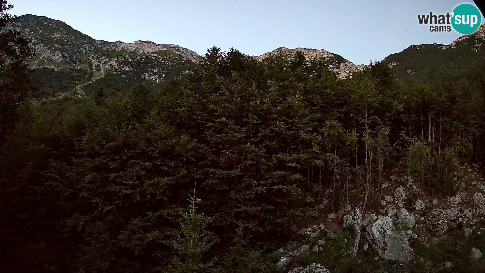 PLANINA RAZOR Live Cam (1315) | vista su Vogel e Globoko