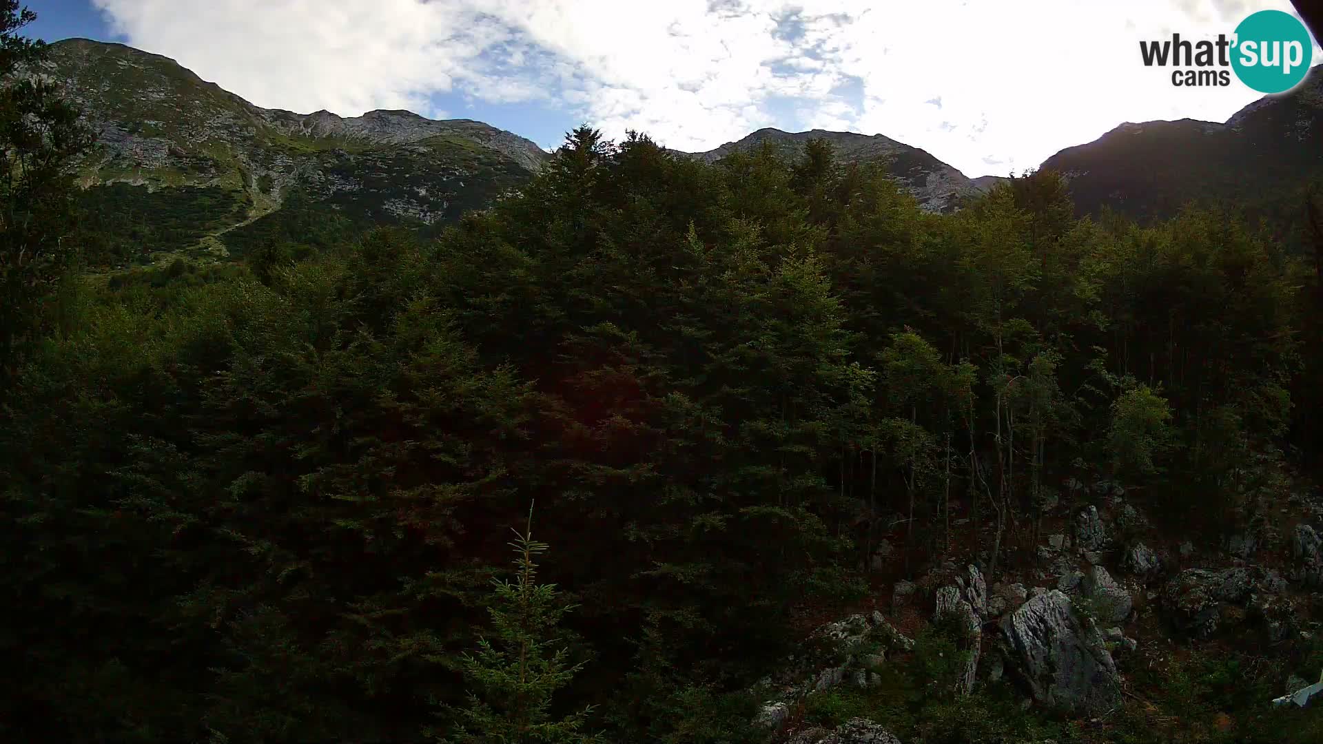 PLANINA RAZOR webcam (1315) | view to Vogel and Globoko