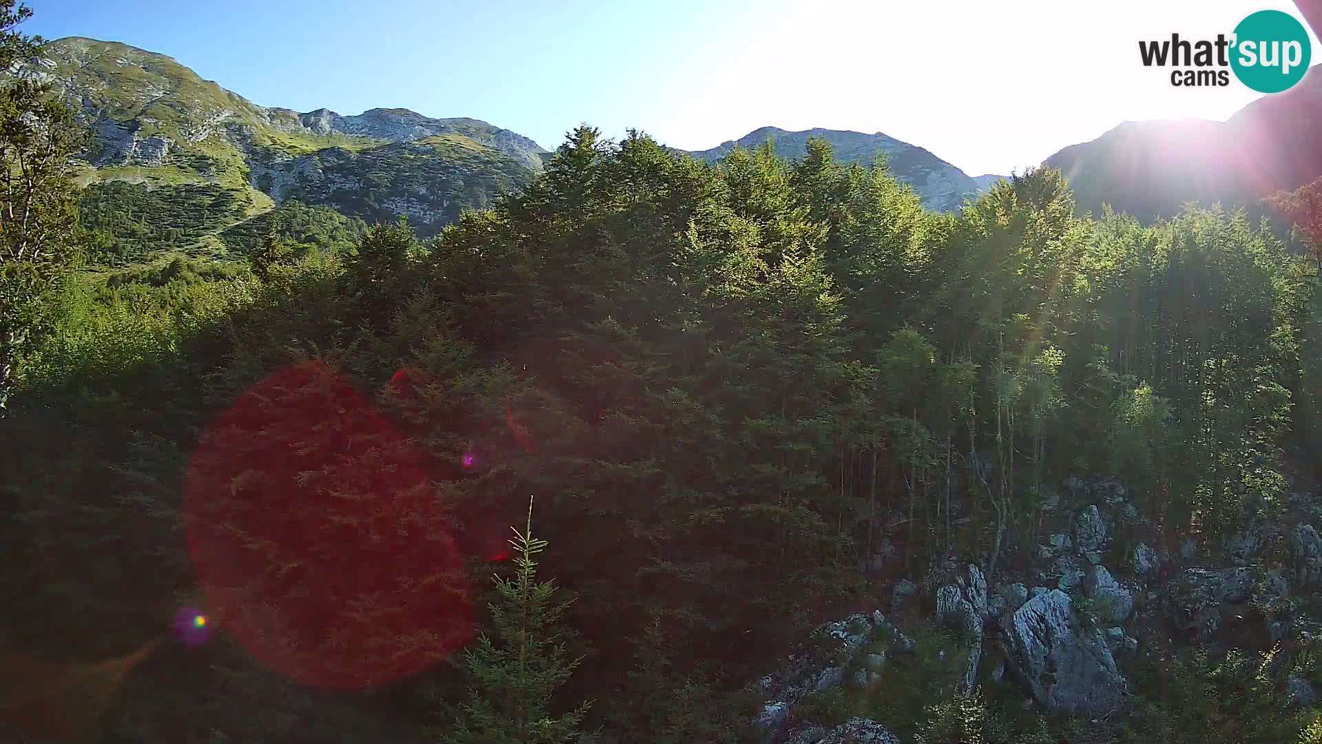 PLANINA RAZOR webcam (1315) | view to Vogel and Globoko