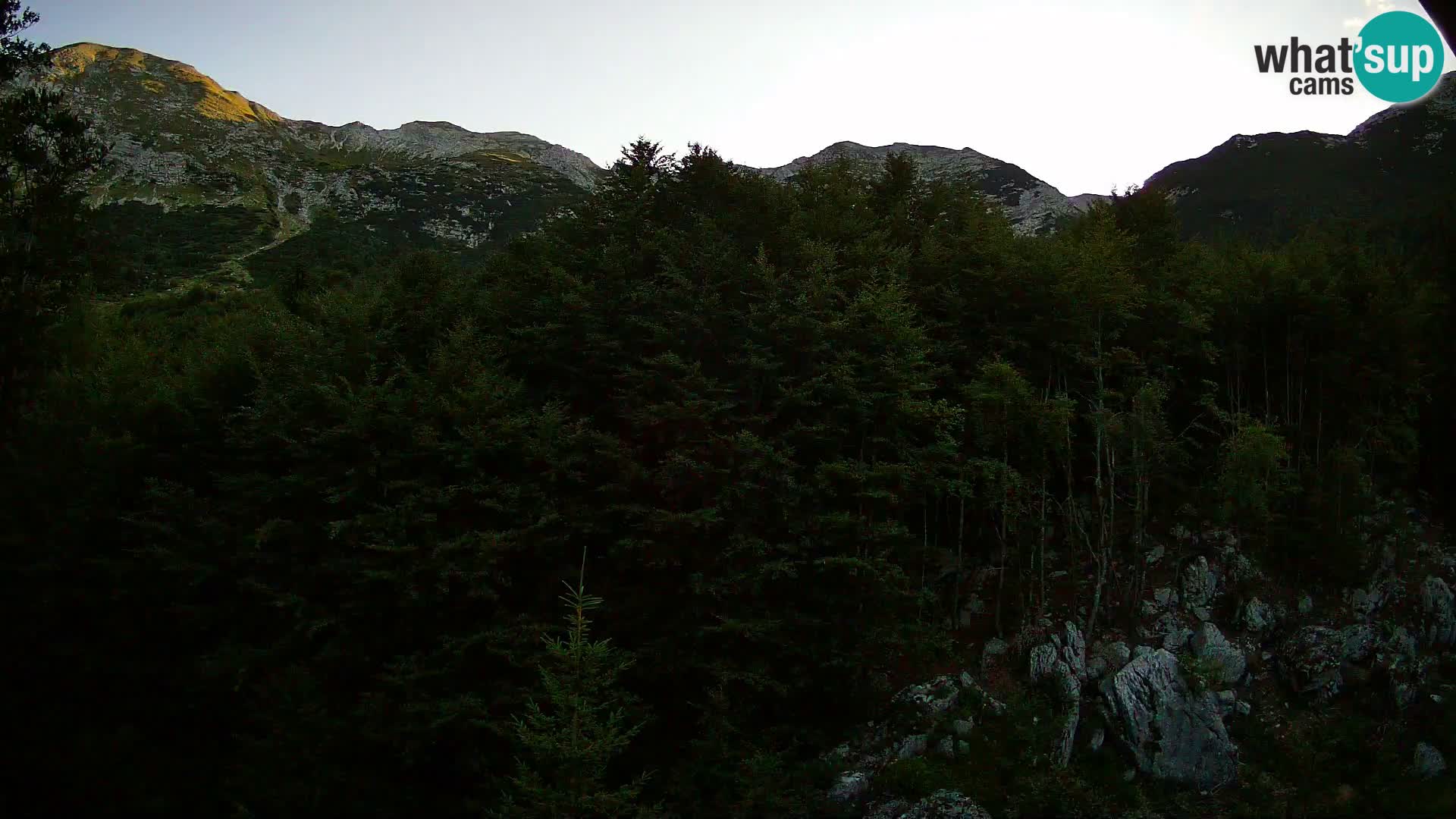 PLANINA RAZOR kamera (1315) | pogled na Vogel in Globoko