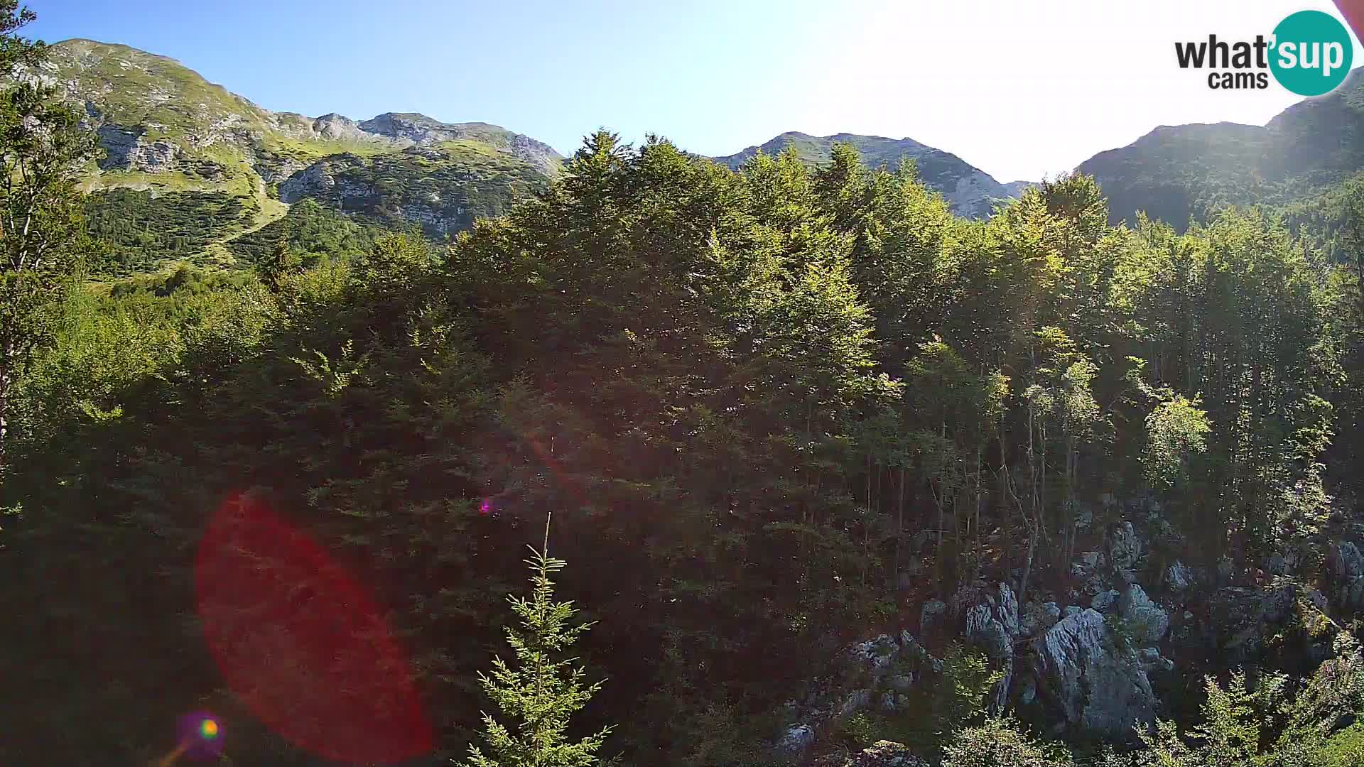 PLANINA RAZOR Live Cam (1315) | vista su Vogel e Globoko