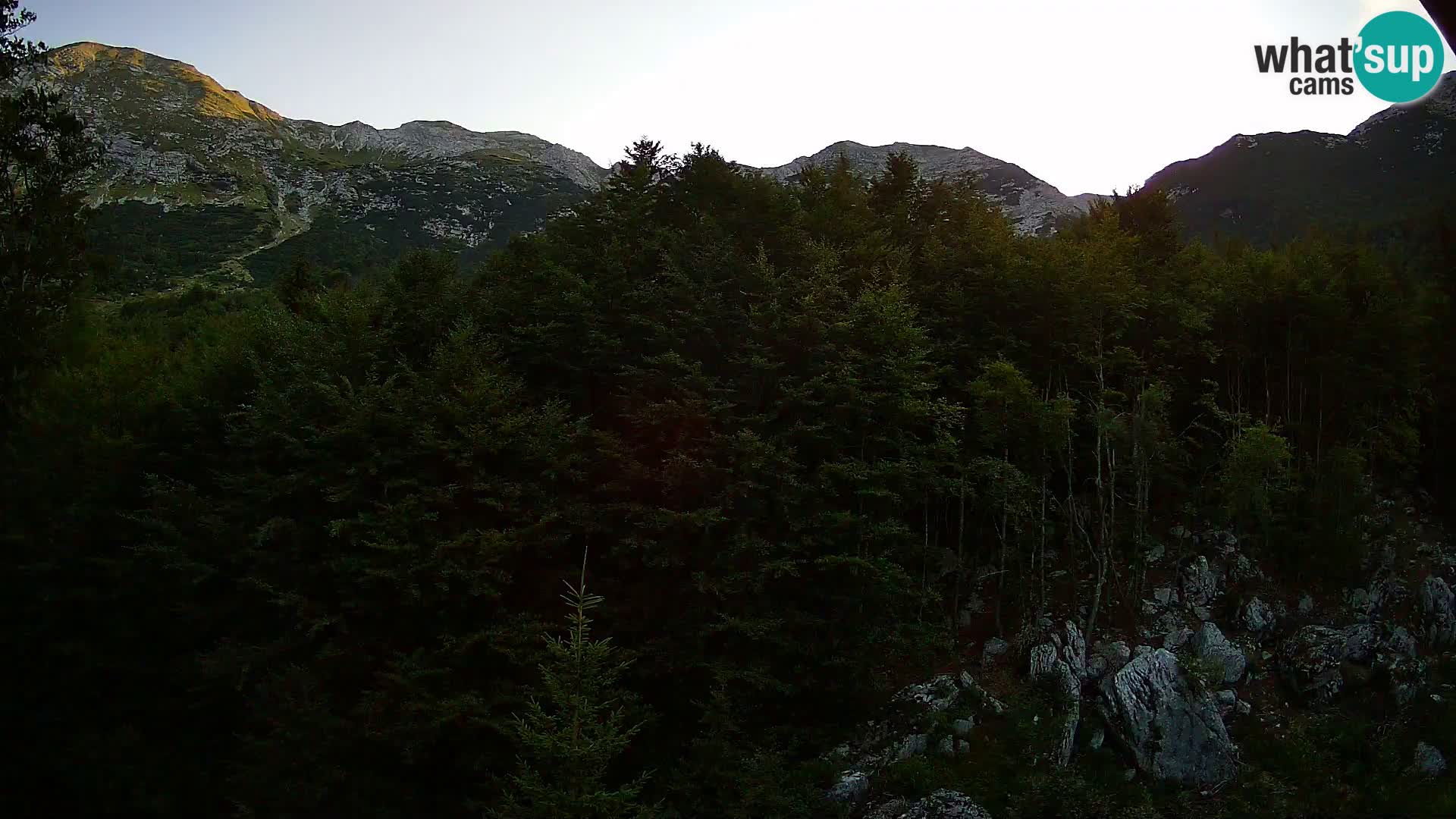 PLANINA RAZOR Live Cam (1315) | vista su Vogel e Globoko