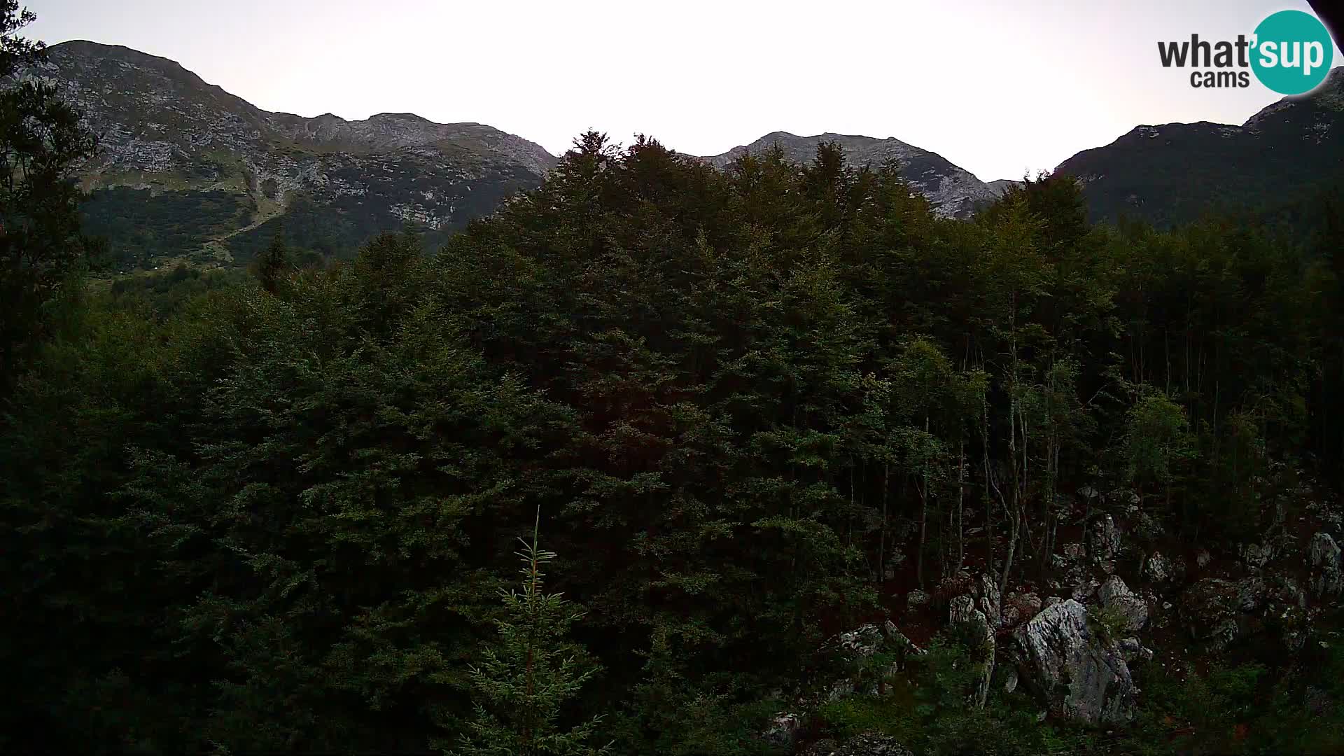 PLANINA RAZOR webcam (1315) | view to Vogel and Globoko