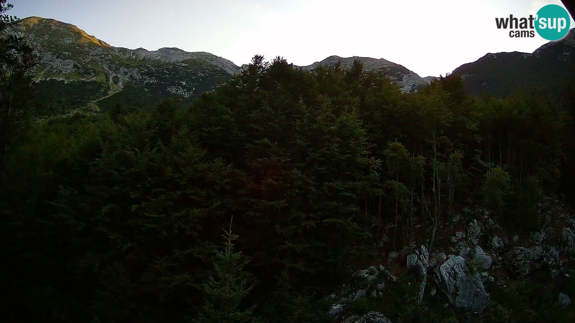 PLANINA RAZOR Live Cam (1315) | vista su Vogel e Globoko