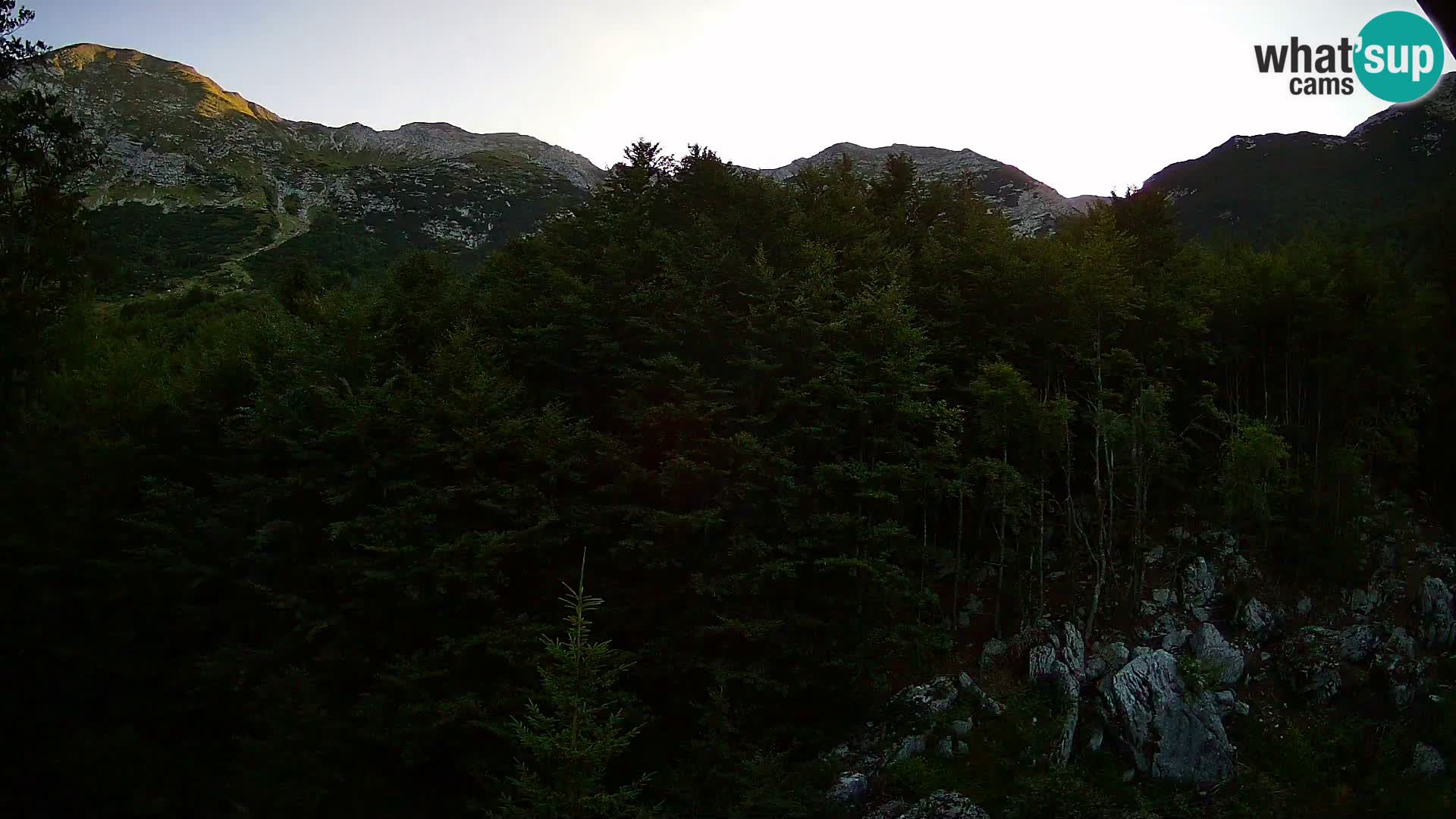 PLANINA RAZOR Live Cam (1315) | vista su Vogel e Globoko