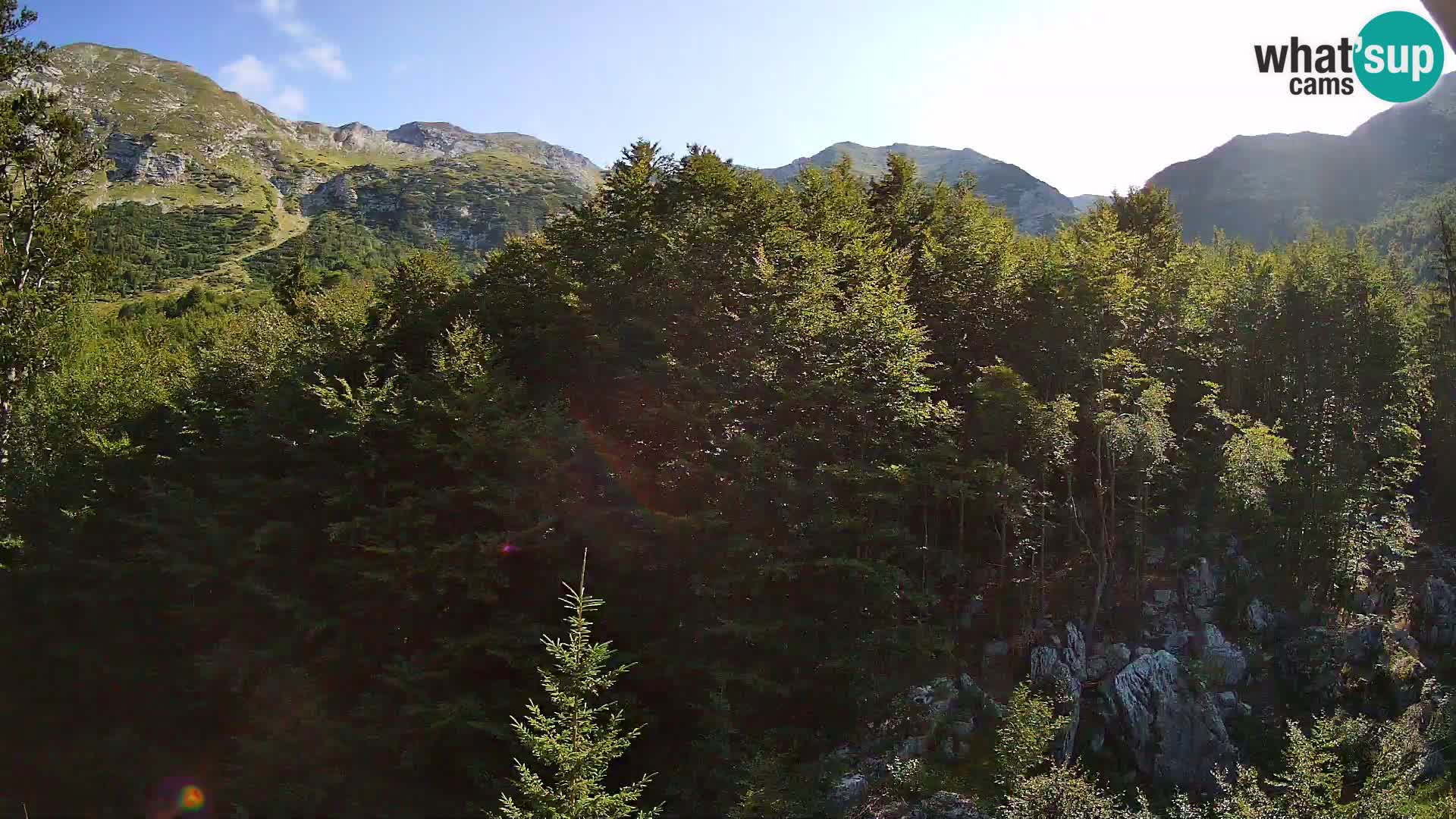 PLANINA RAZOR webcam (1315) | view to Vogel and Globoko