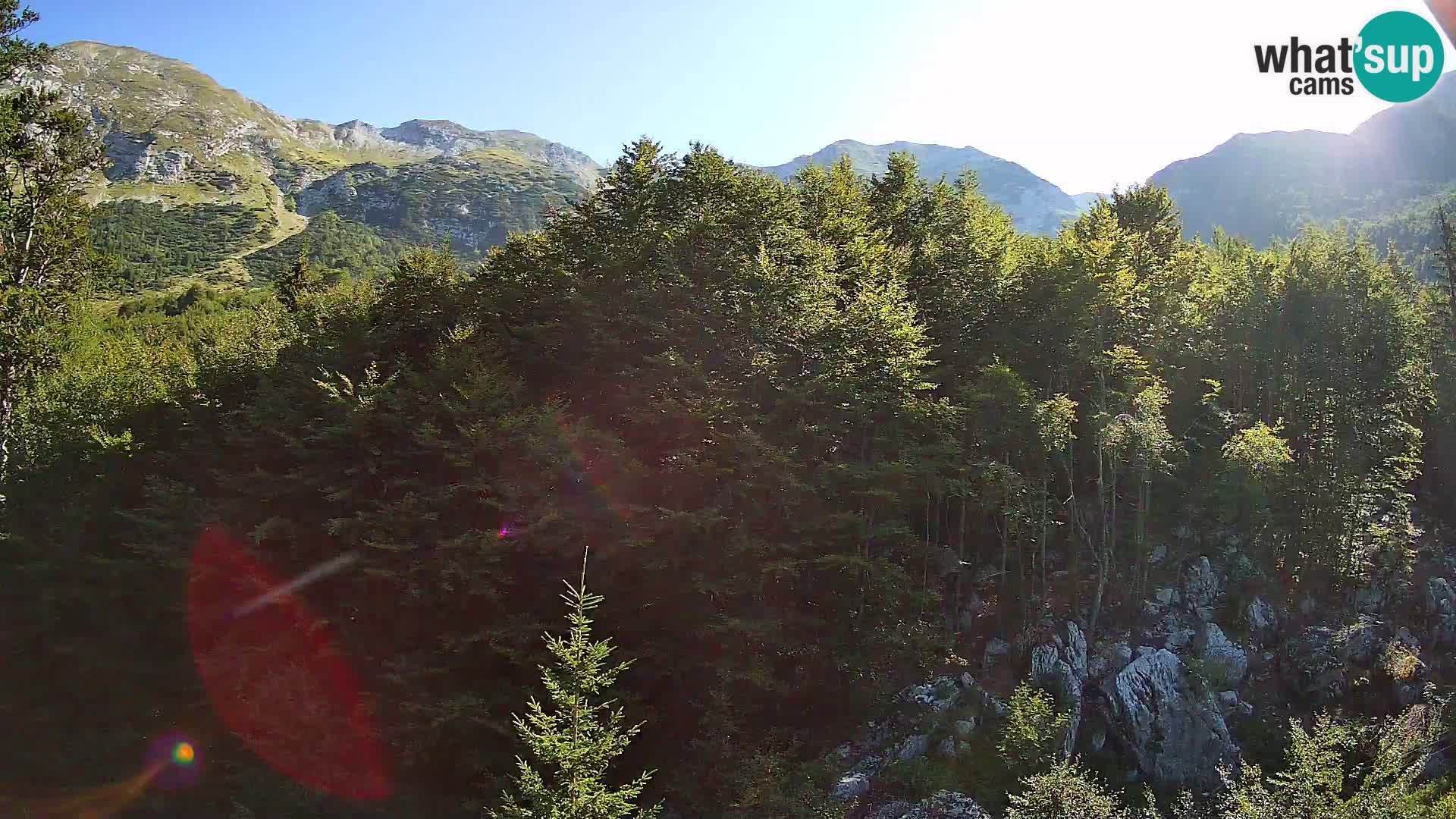 PLANINA RAZOR Live Cam (1315) | vista su Vogel e Globoko