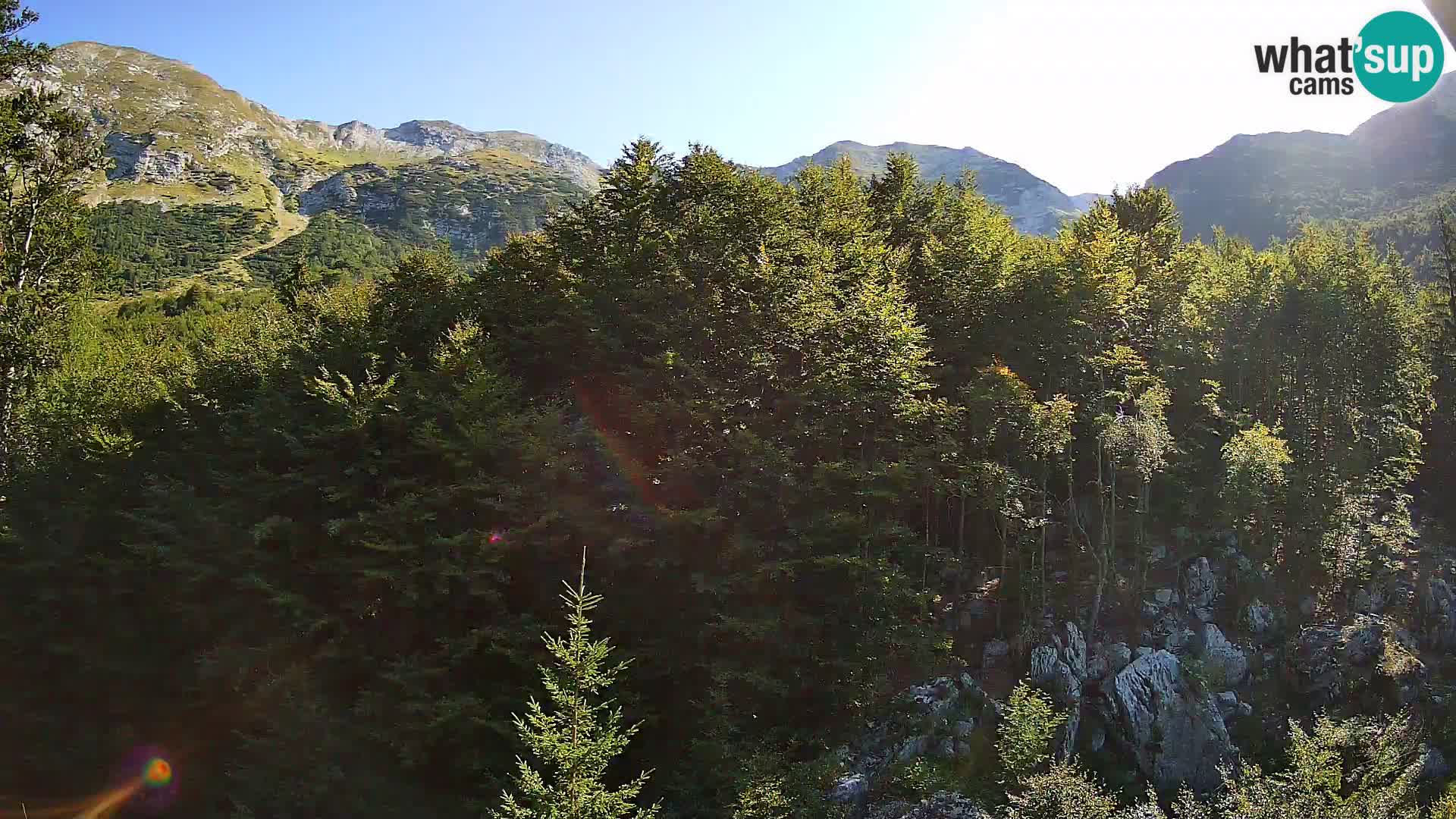 PLANINA RAZOR webcam (1315) | view to Vogel and Globoko