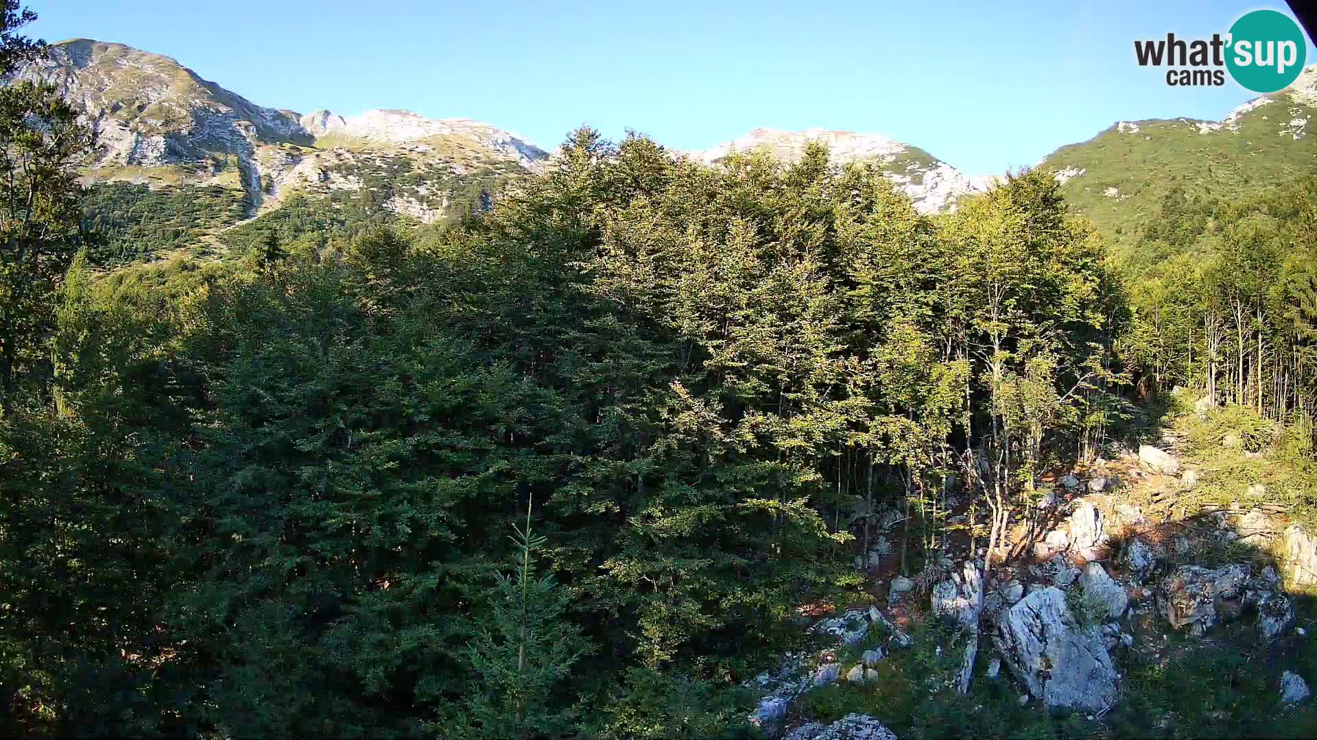 Cámara web PLANINA RAZOR (1315) | vista a Vogel y Globoko