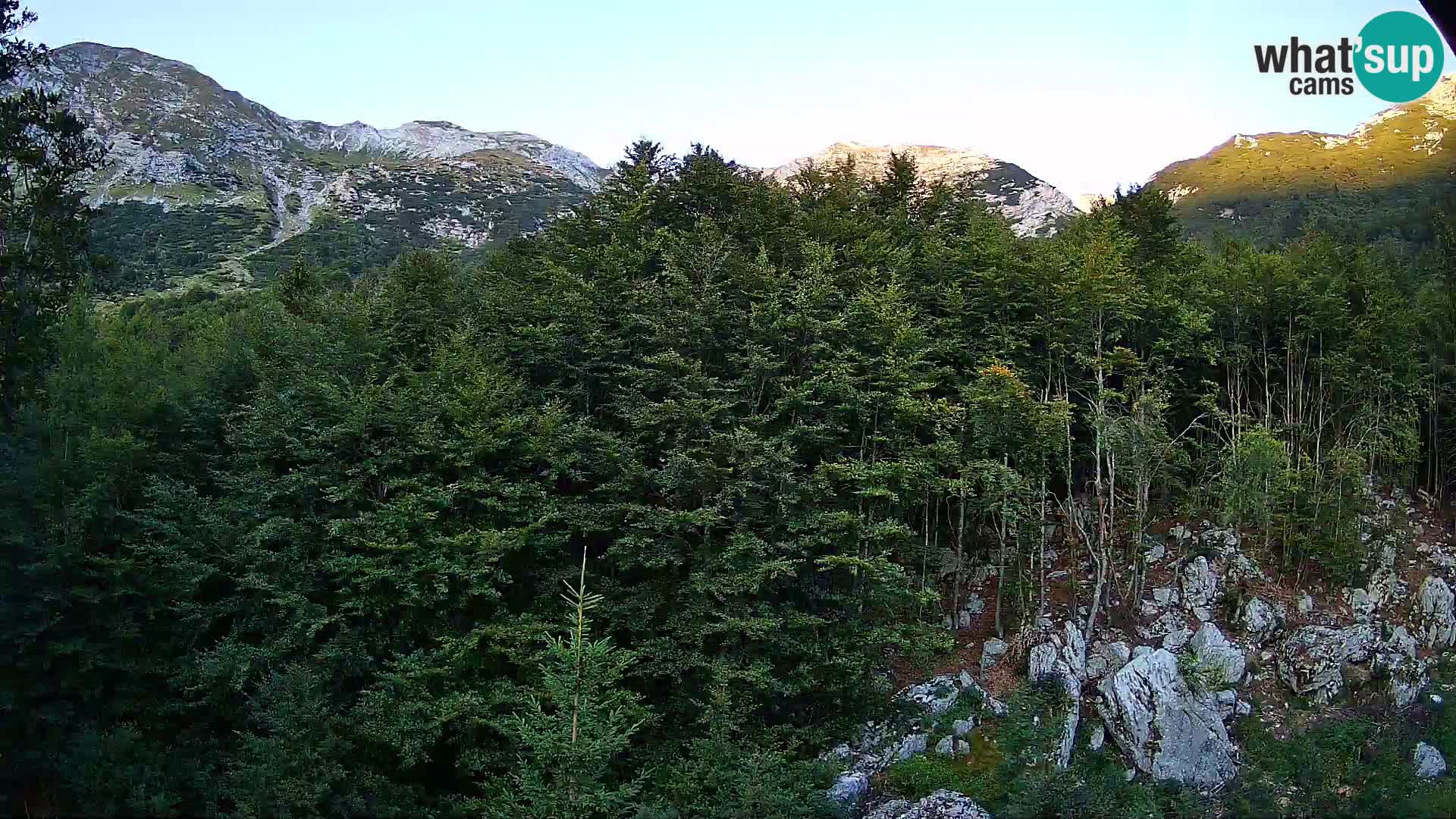 PLANINA RAZOR Live Cam (1315) | vista su Vogel e Globoko