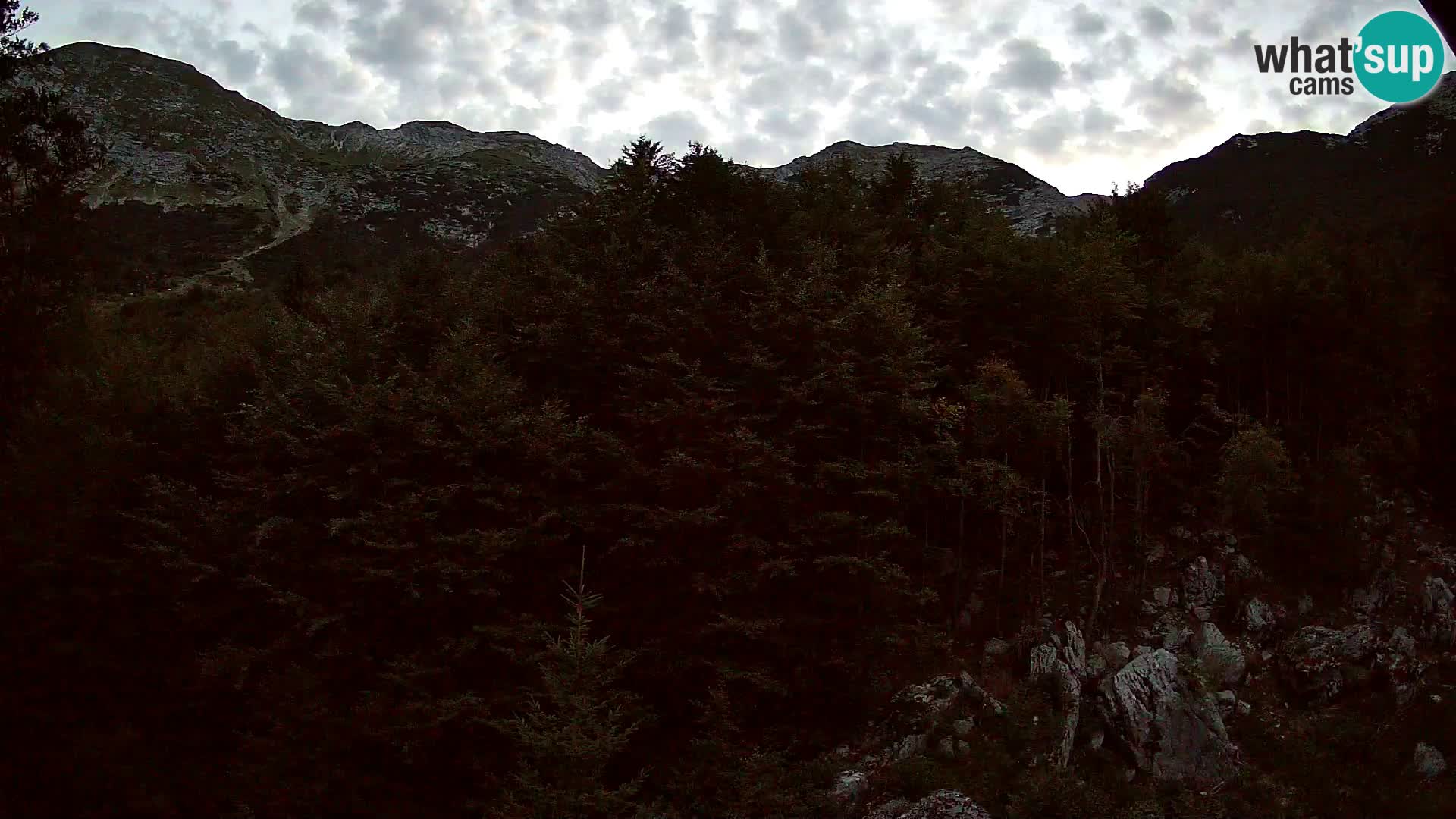 PLANINA RAZOR webcam (1315) | view to Vogel and Globoko