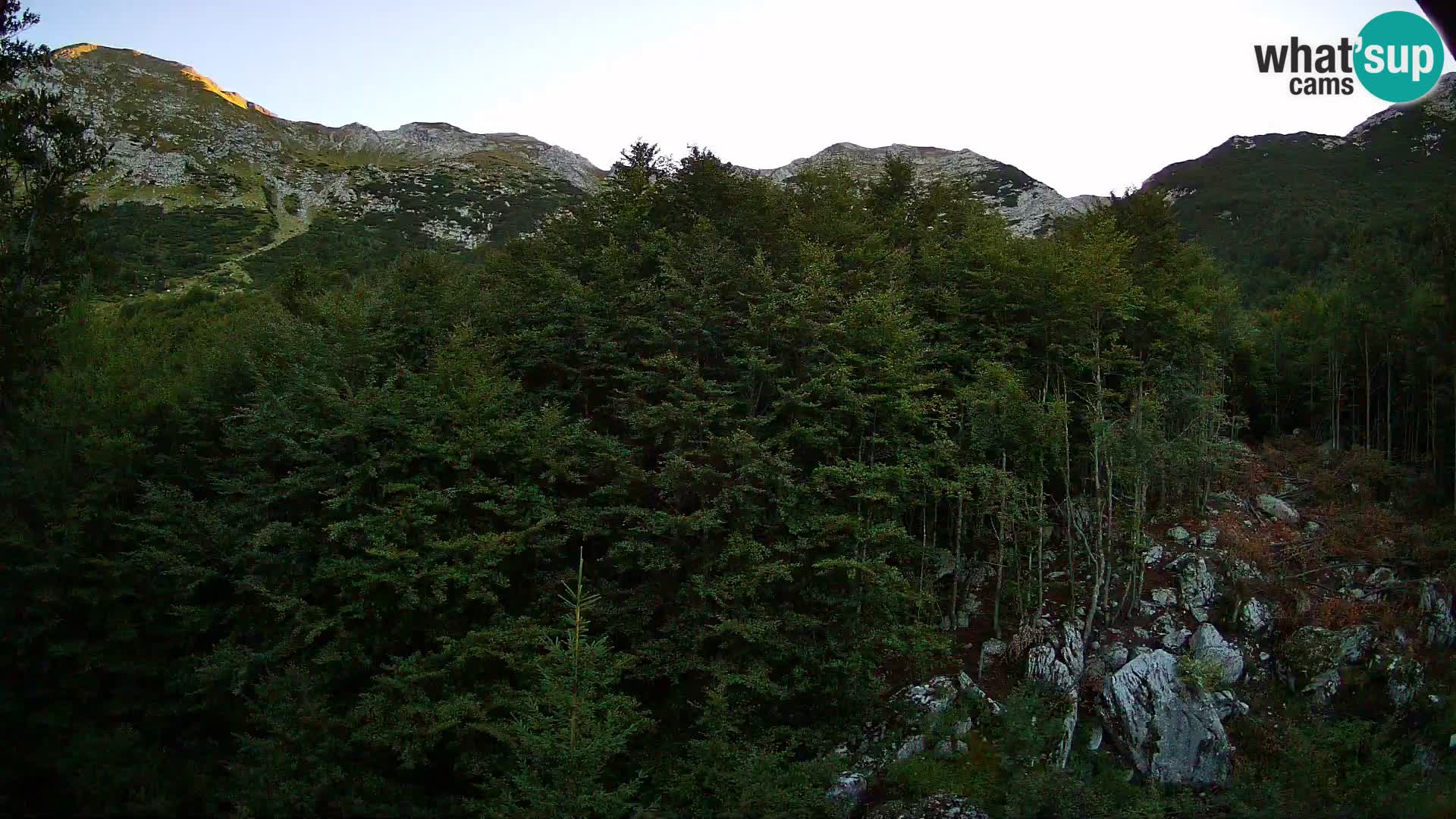 PLANINA RAZOR kamera (1315) | pogled na Vogel in Globoko