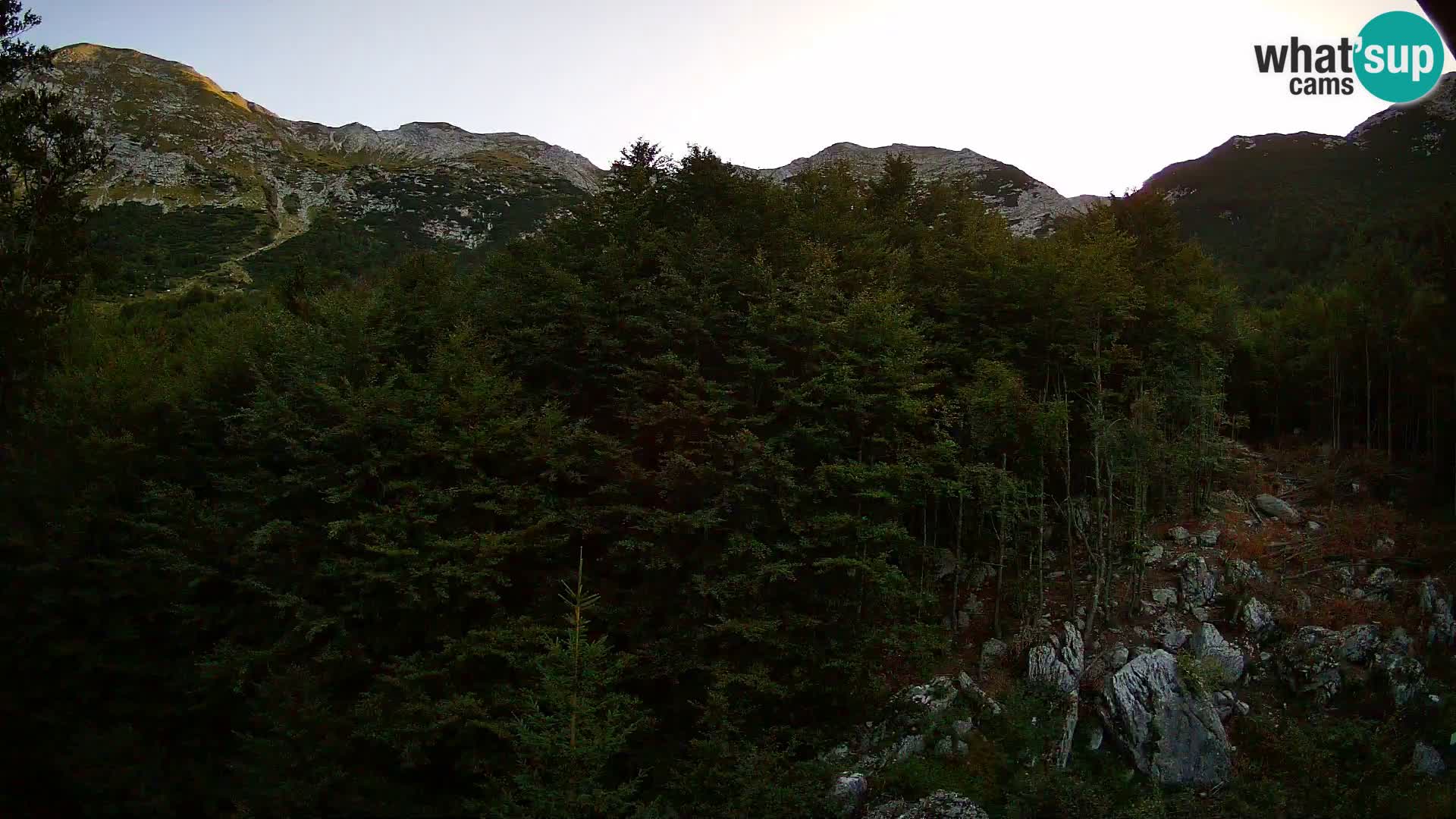 PLANINA RAZOR kamera (1315) | pogled na Vogel in Globoko