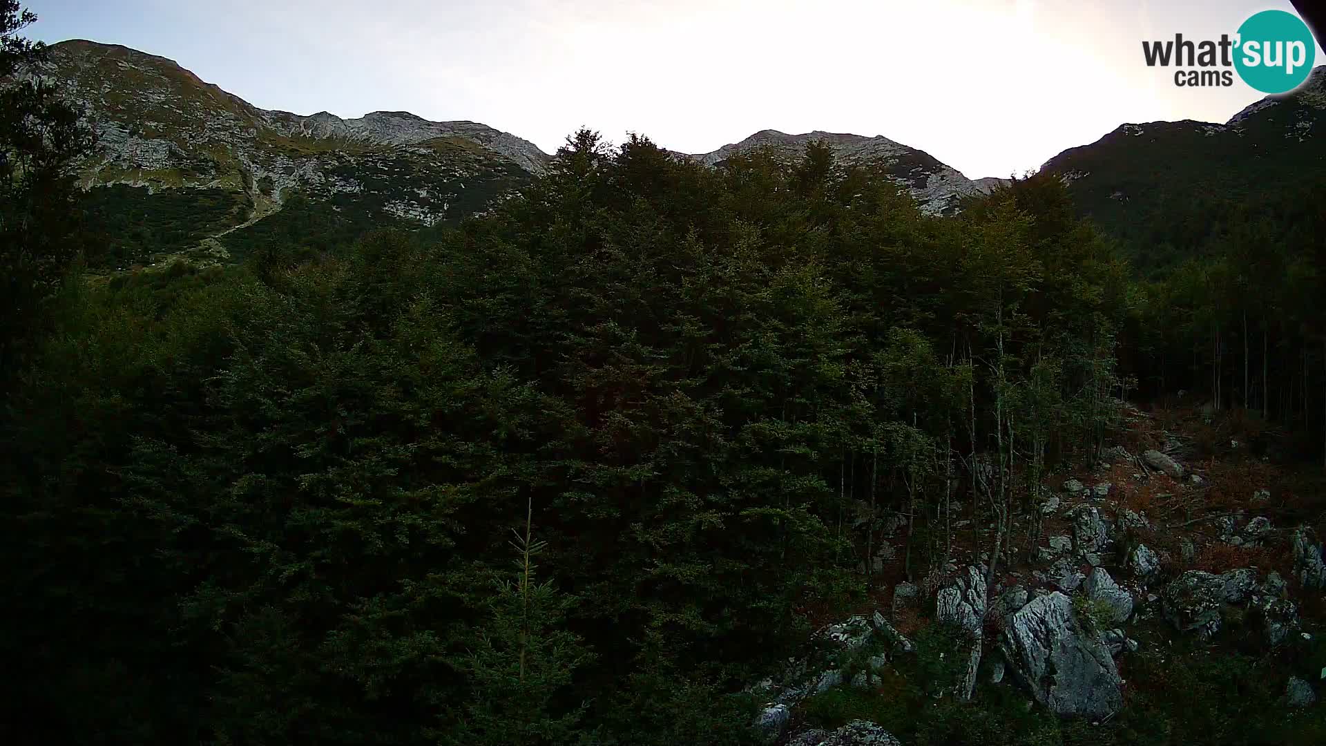 PLANINA RAZOR webcam (1315) | view to Vogel and Globoko