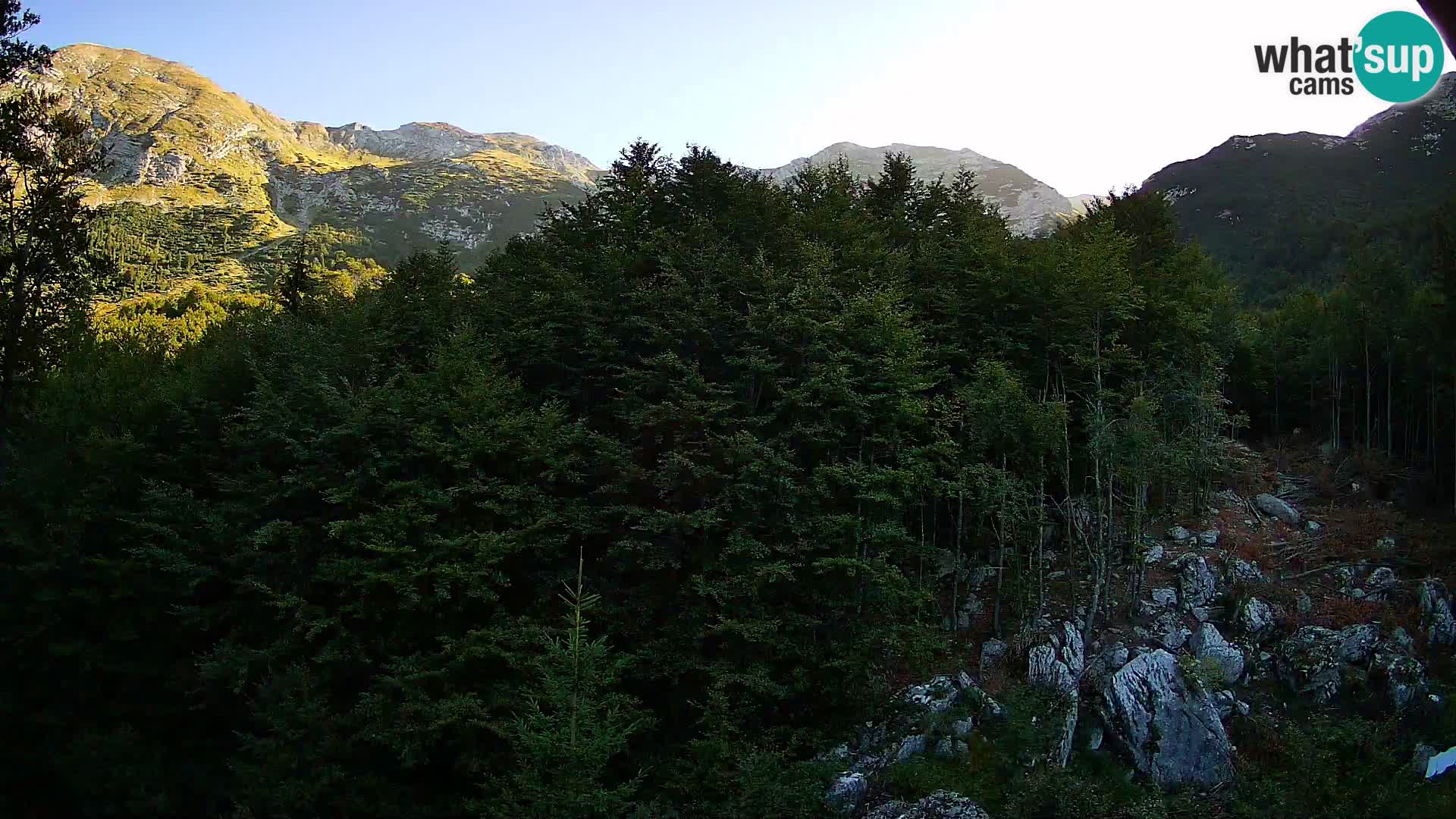 PLANINA RAZOR Live Cam (1315) | vista su Vogel e Globoko