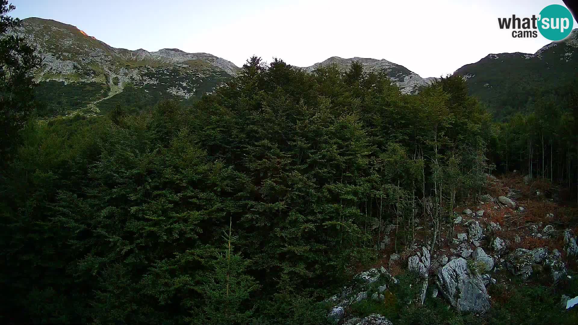 PLANINA RAZOR Live Cam (1315) | vista su Vogel e Globoko