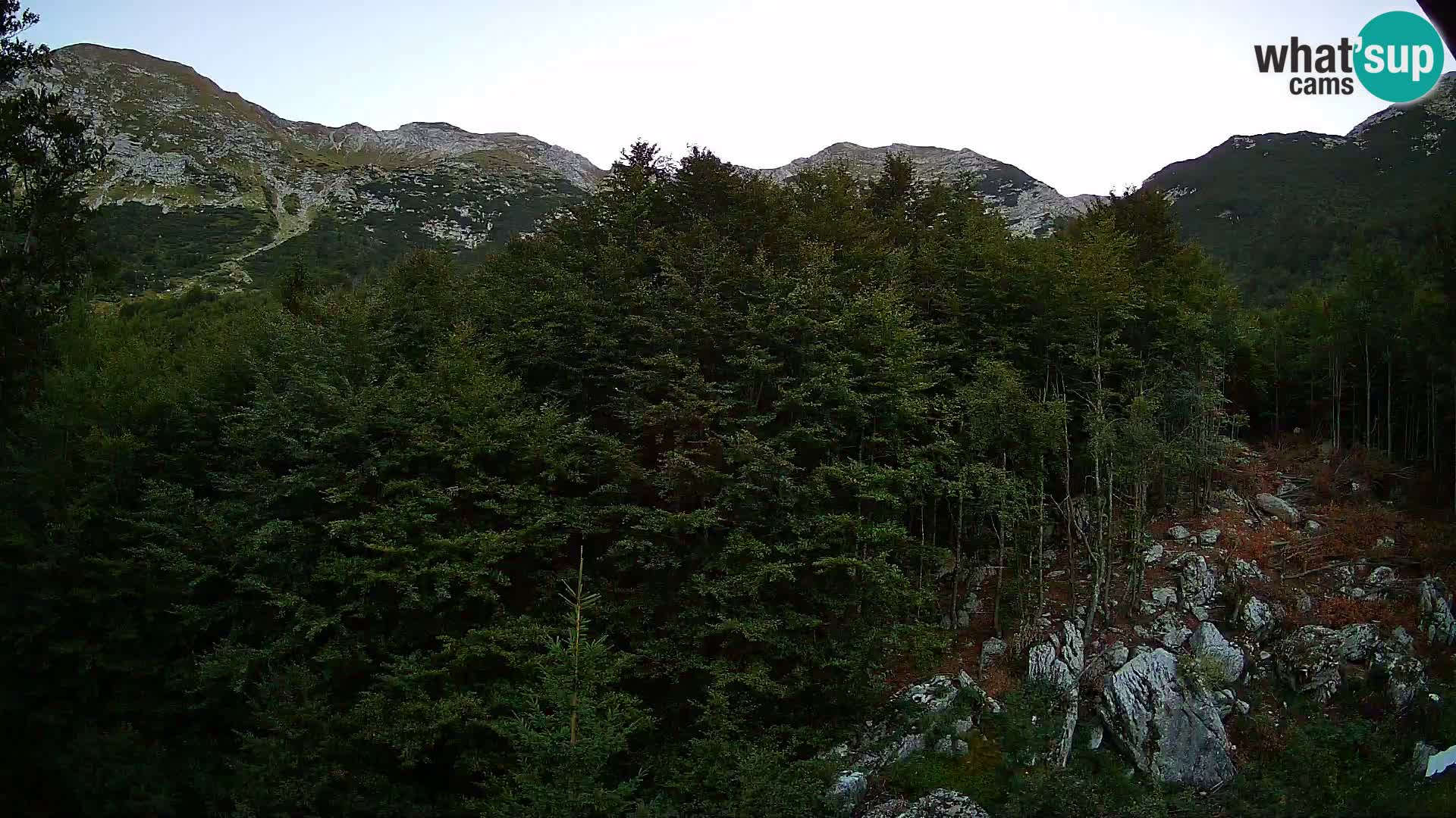PLANINA RAZOR webcam (1315) | view to Vogel and Globoko