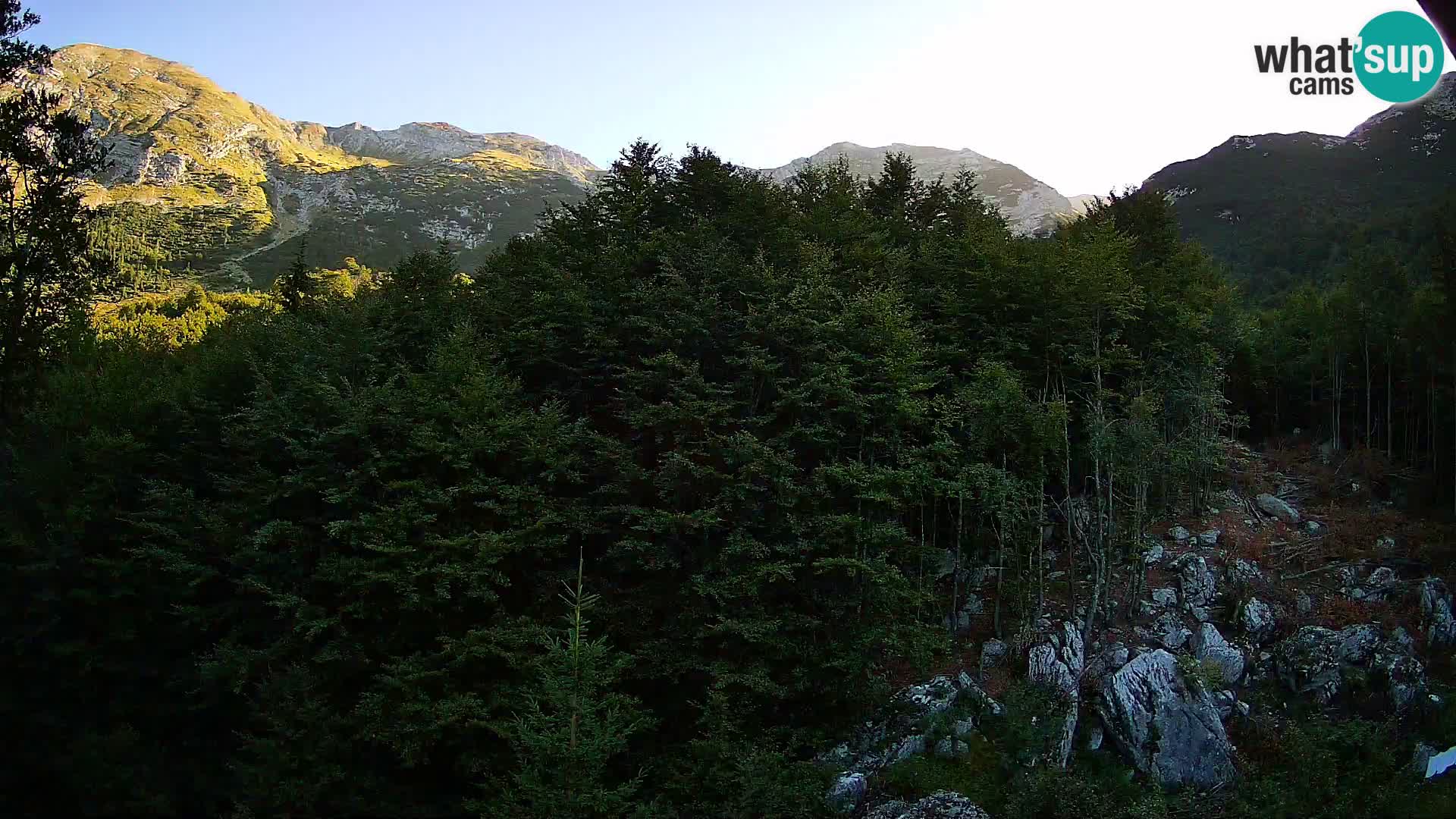 PLANINA RAZOR kamera (1315) | pogled na Vogel in Globoko