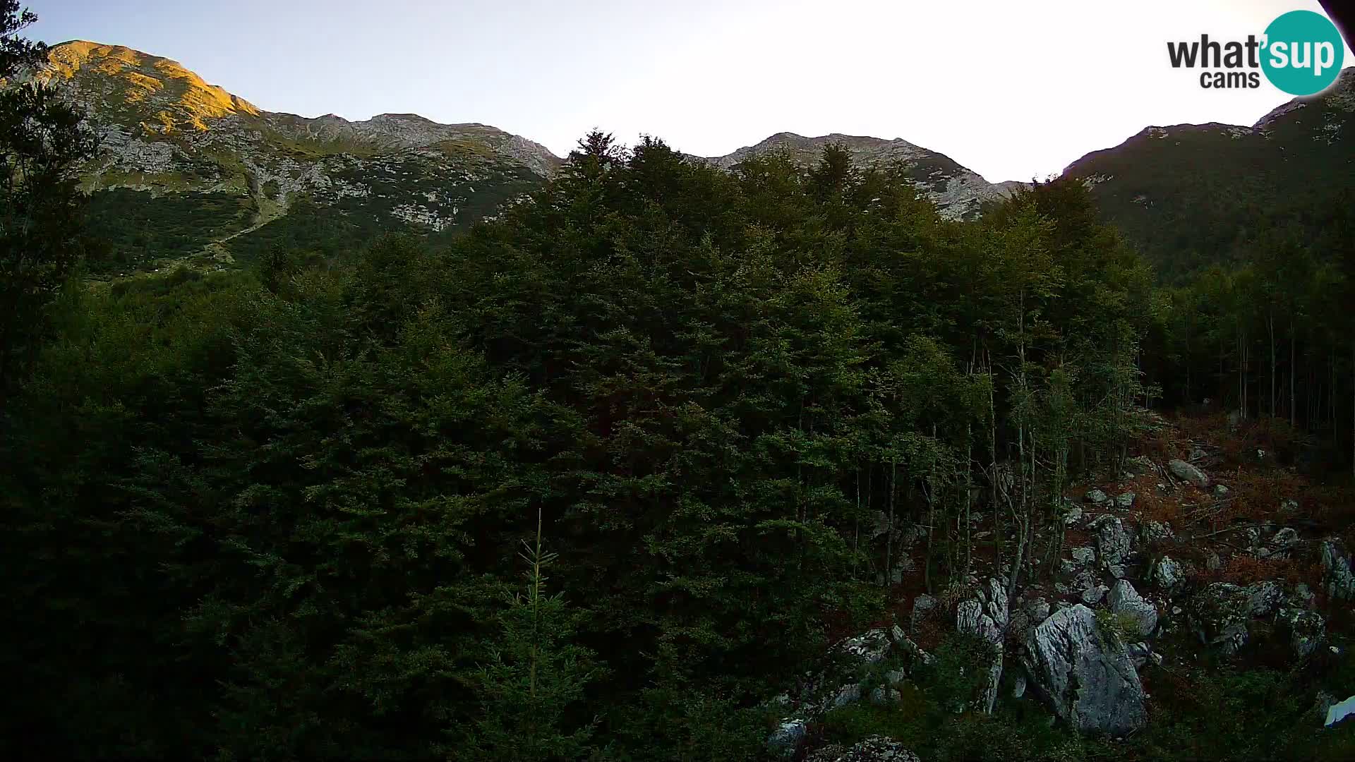 PLANINA RAZOR web kamera (1315) | pogled na Vogel i Globoko