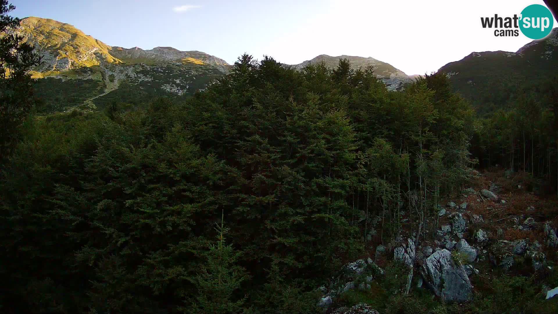 PLANINA RAZOR Live Cam (1315) | vista su Vogel e Globoko