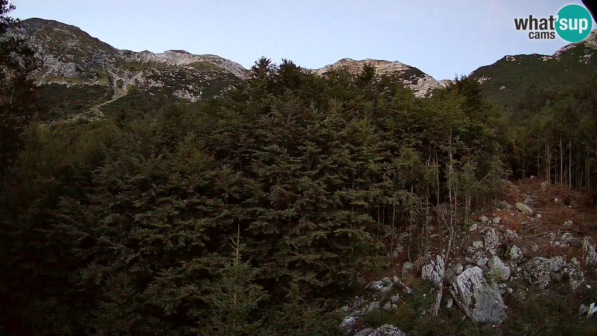 PLANINA RAZOR webcam (1315) | view to Vogel and Globoko