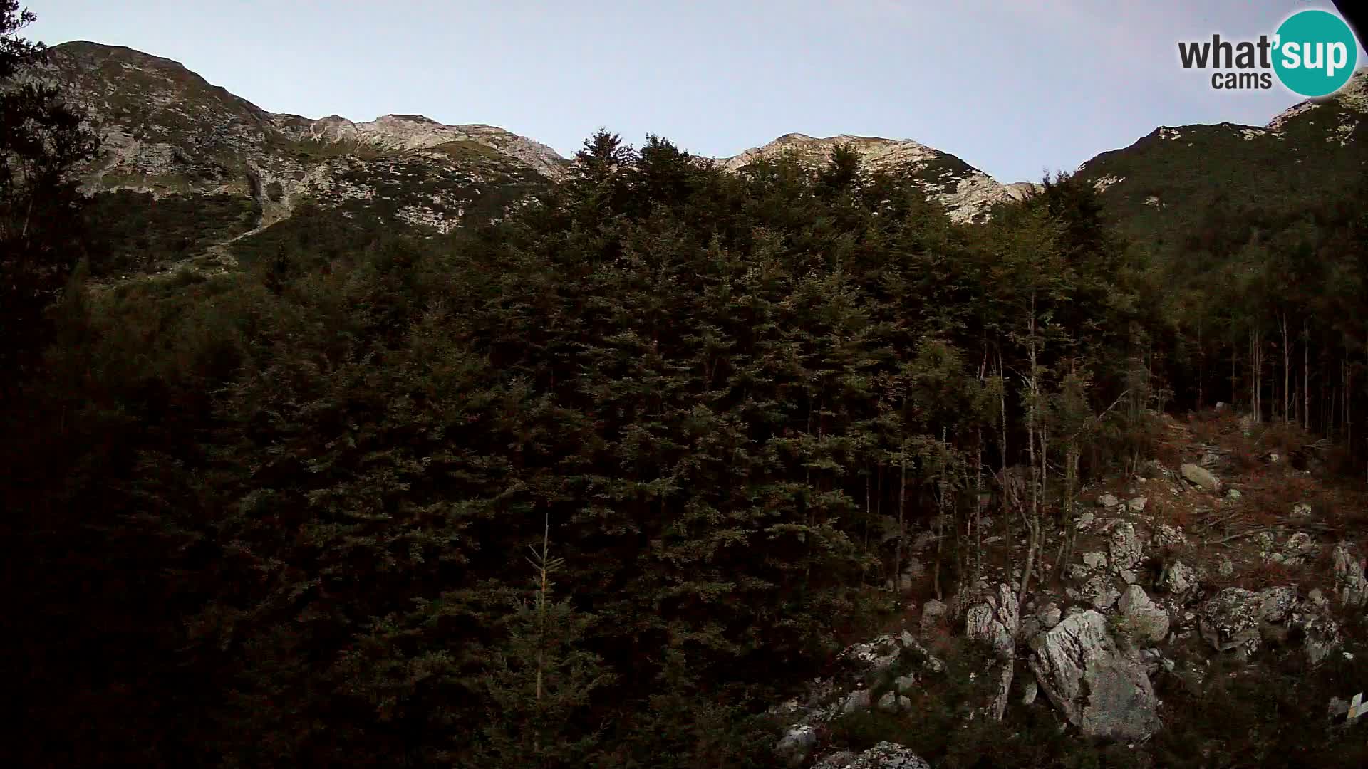 PLANINA RAZOR webcam (1315) | view to Vogel and Globoko