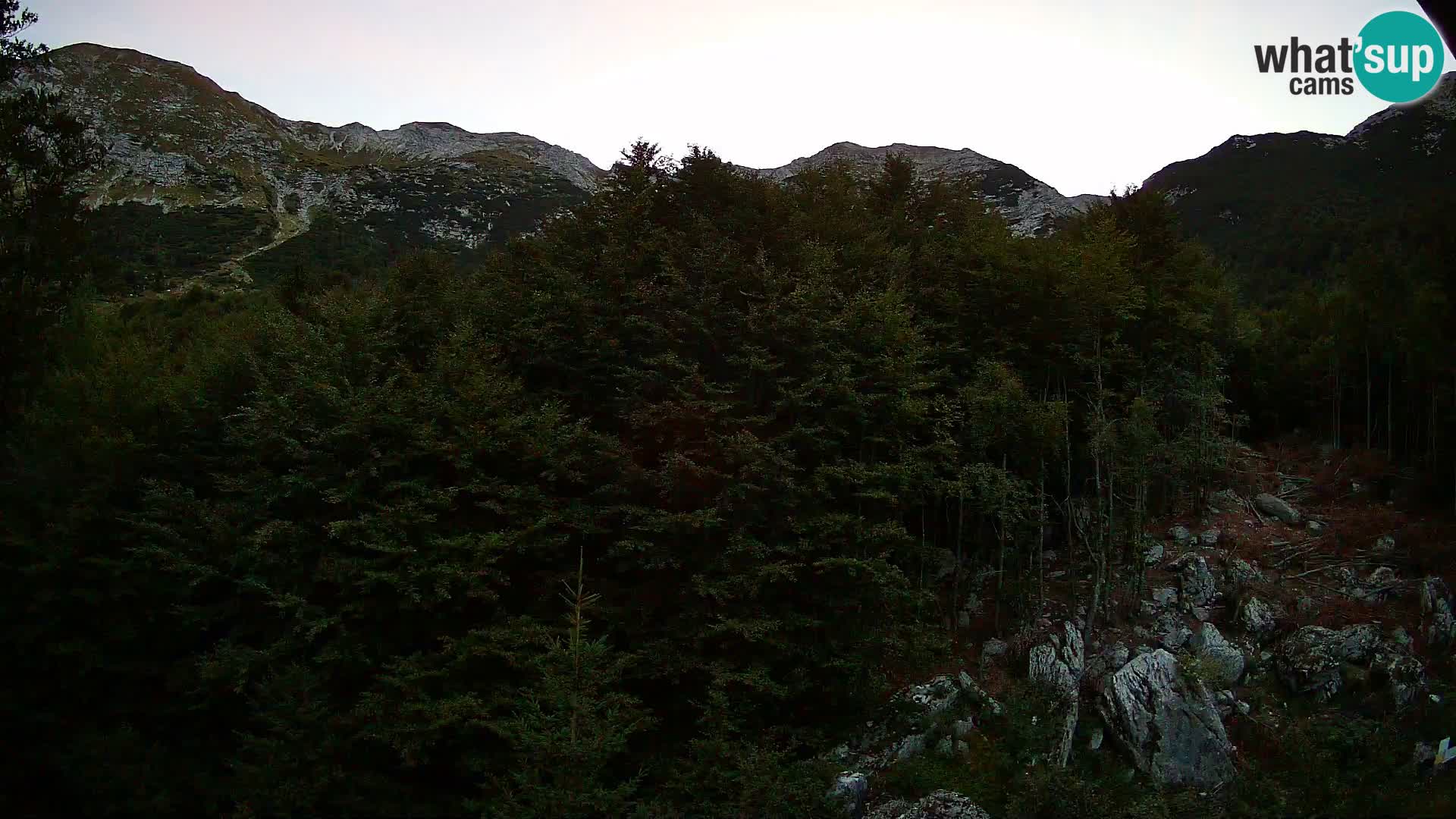 PLANINA RAZOR webcam (1315) | view to Vogel and Globoko