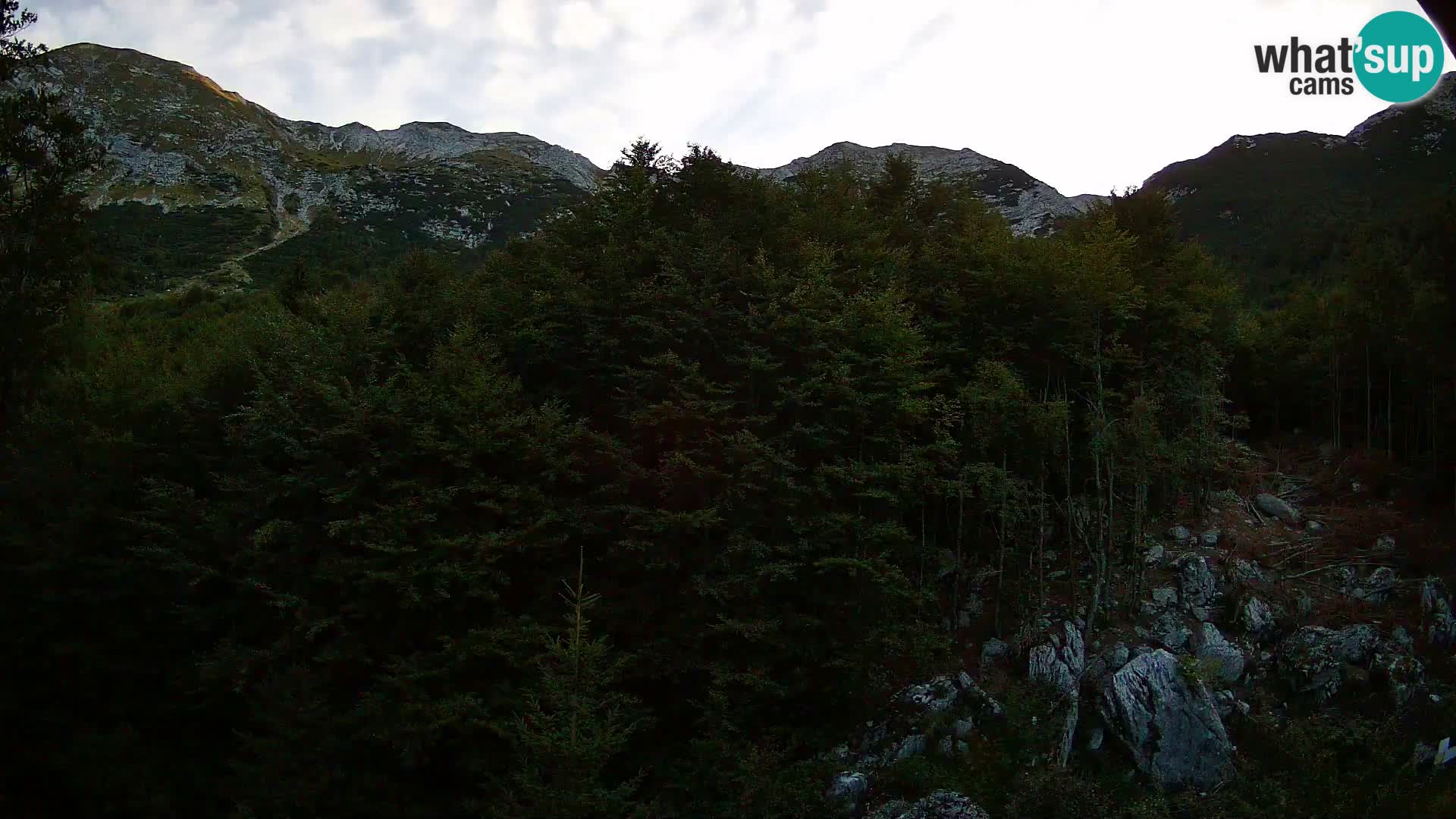 PLANINA RAZOR kamera (1315) | pogled na Vogel in Globoko