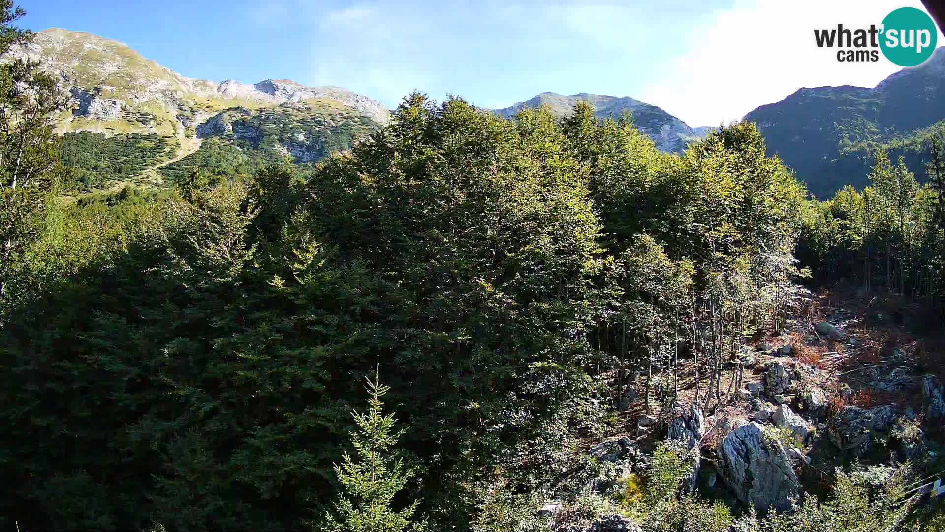 PLANINA RAZOR webcam (1315) | view to Vogel and Globoko