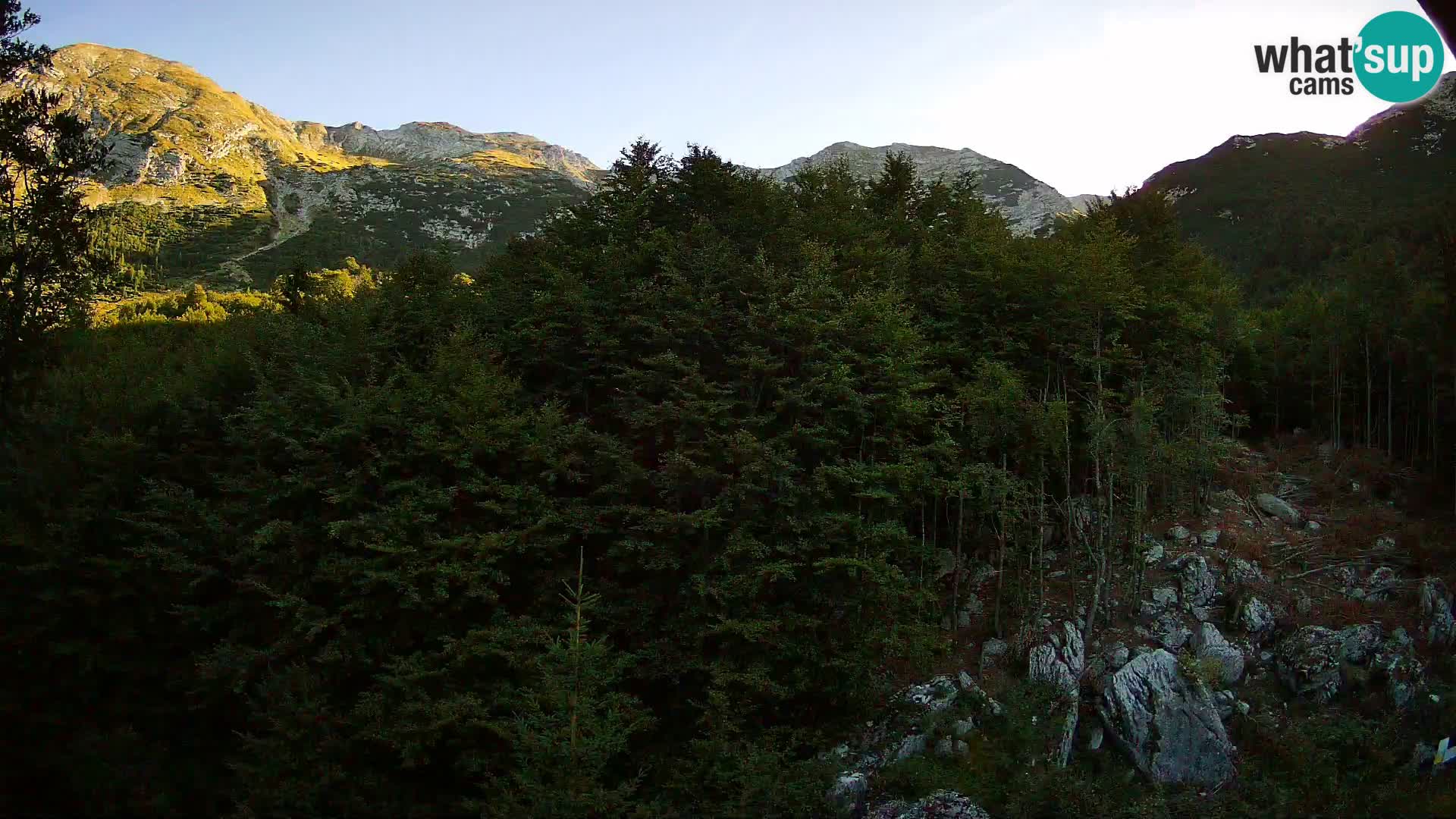 PLANINA RAZOR kamera (1315) | pogled na Vogel in Globoko