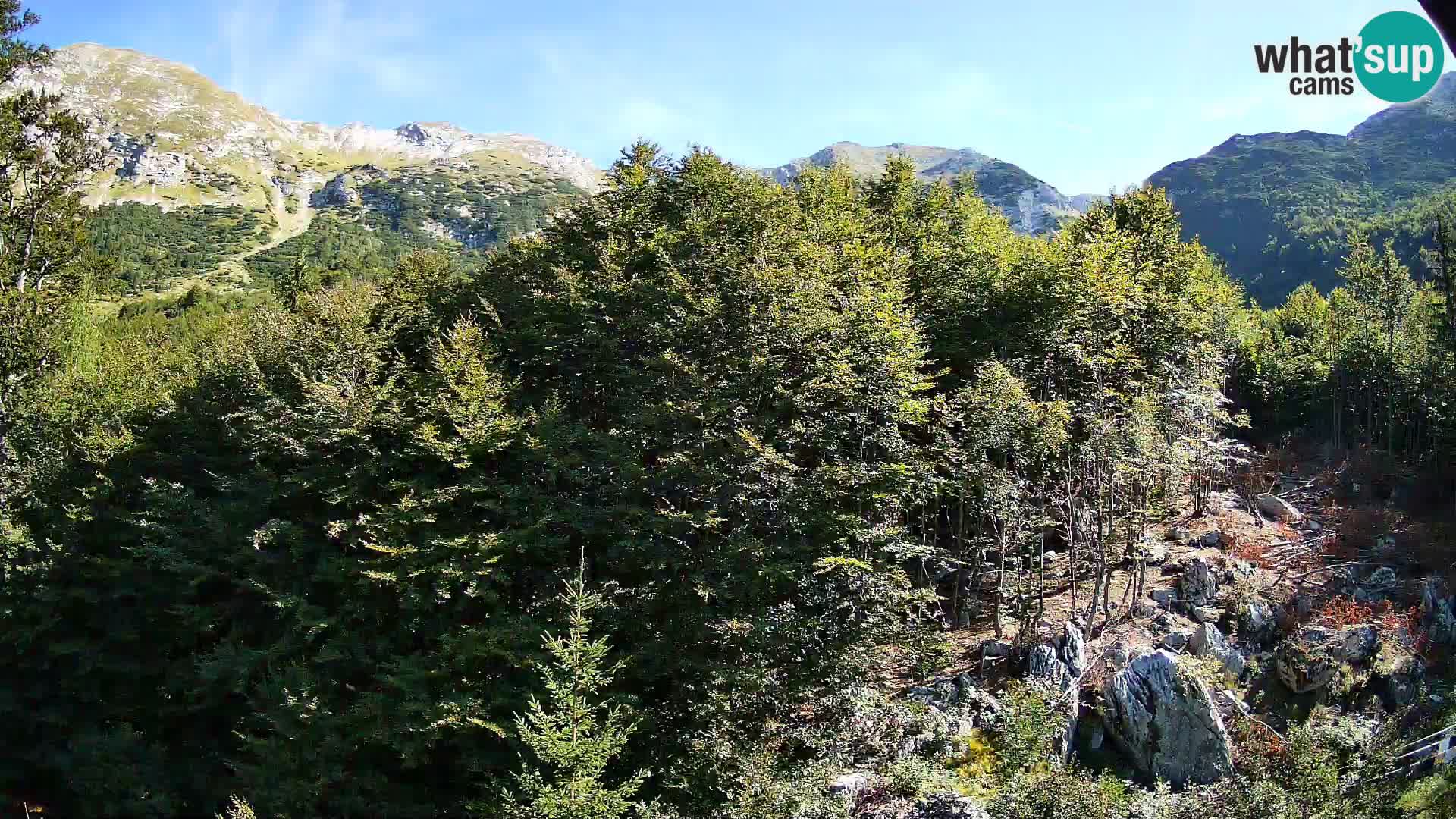 Cámara web PLANINA RAZOR (1315) | vista a Vogel y Globoko
