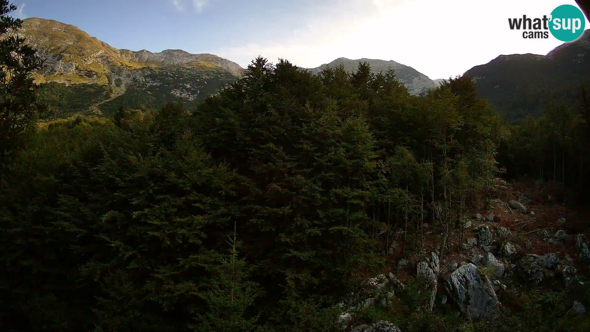 PLANINA RAZOR webcam (1315) | view to Vogel and Globoko