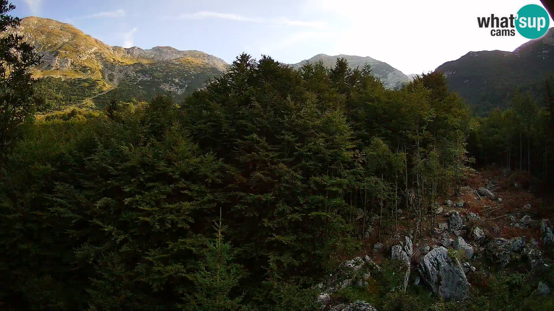PLANINA RAZOR kamera (1315) | pogled na Vogel in Globoko