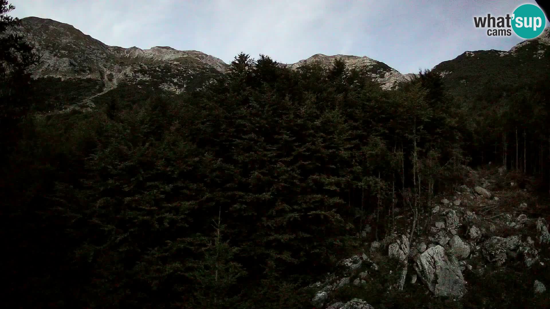 PLANINA RAZOR webcam (1315) | view to Vogel and Globoko