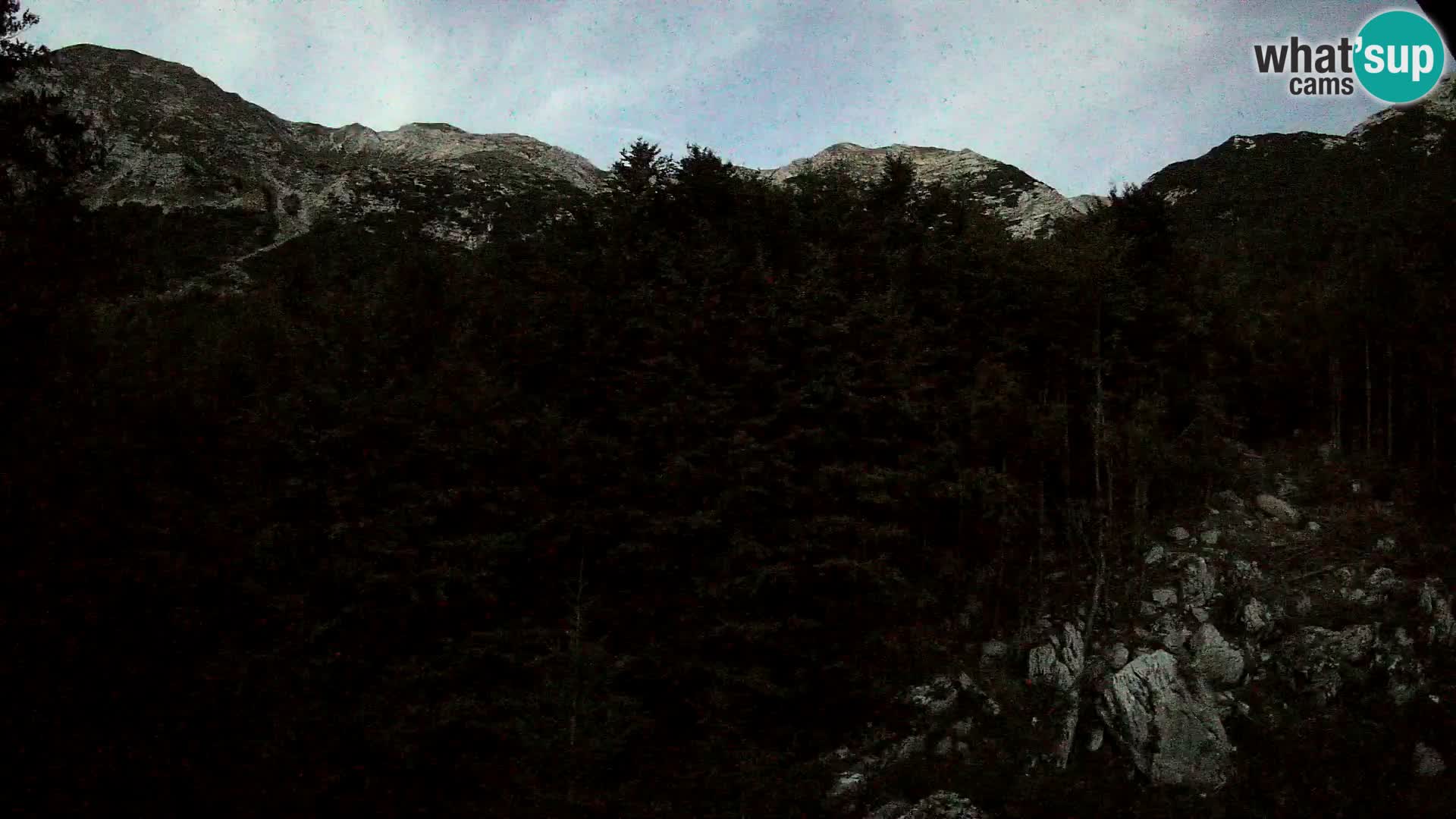 Cámara web PLANINA RAZOR (1315) | vista a Vogel y Globoko