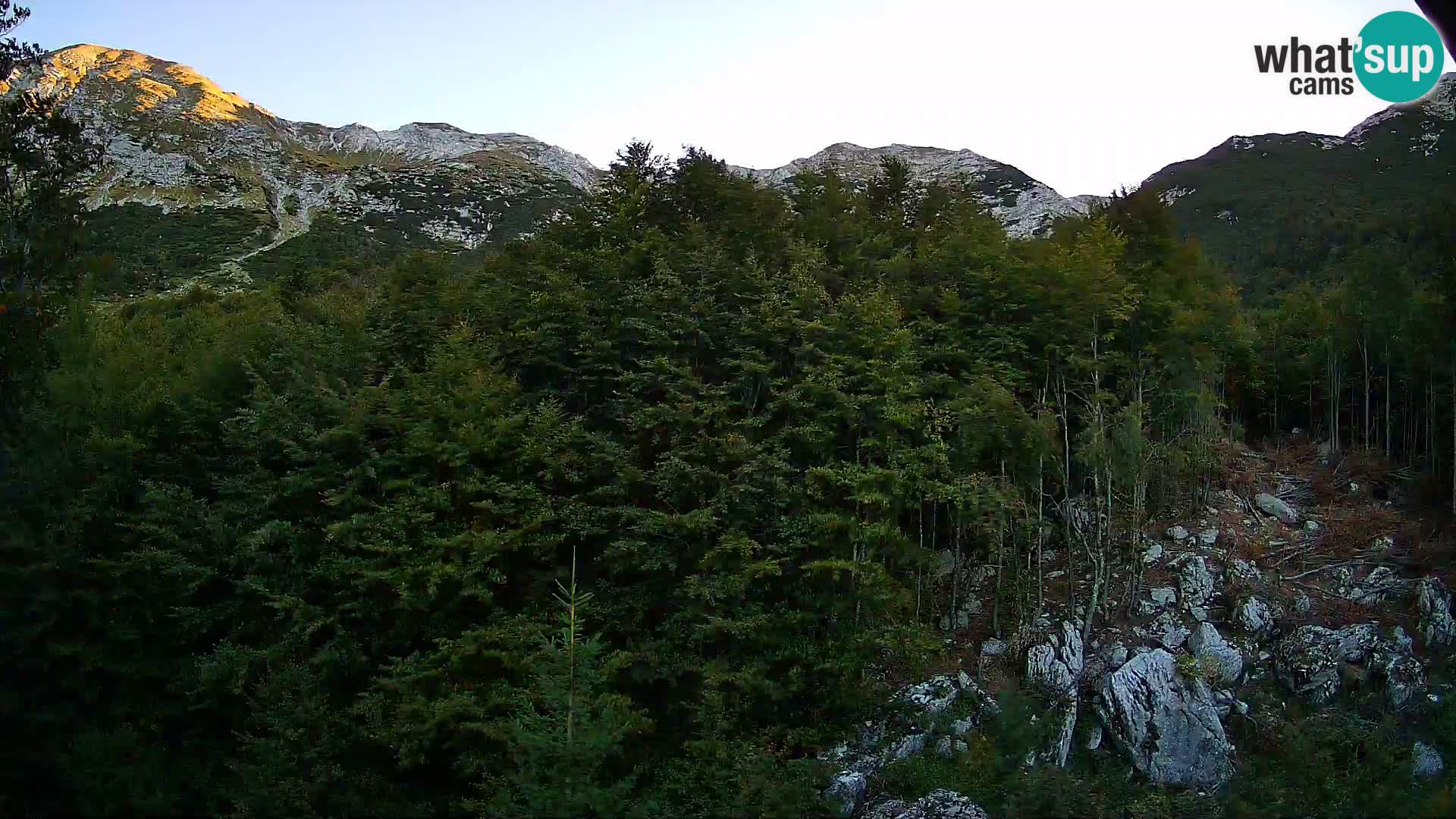 PLANINA RAZOR Live Cam (1315) | vista su Vogel e Globoko