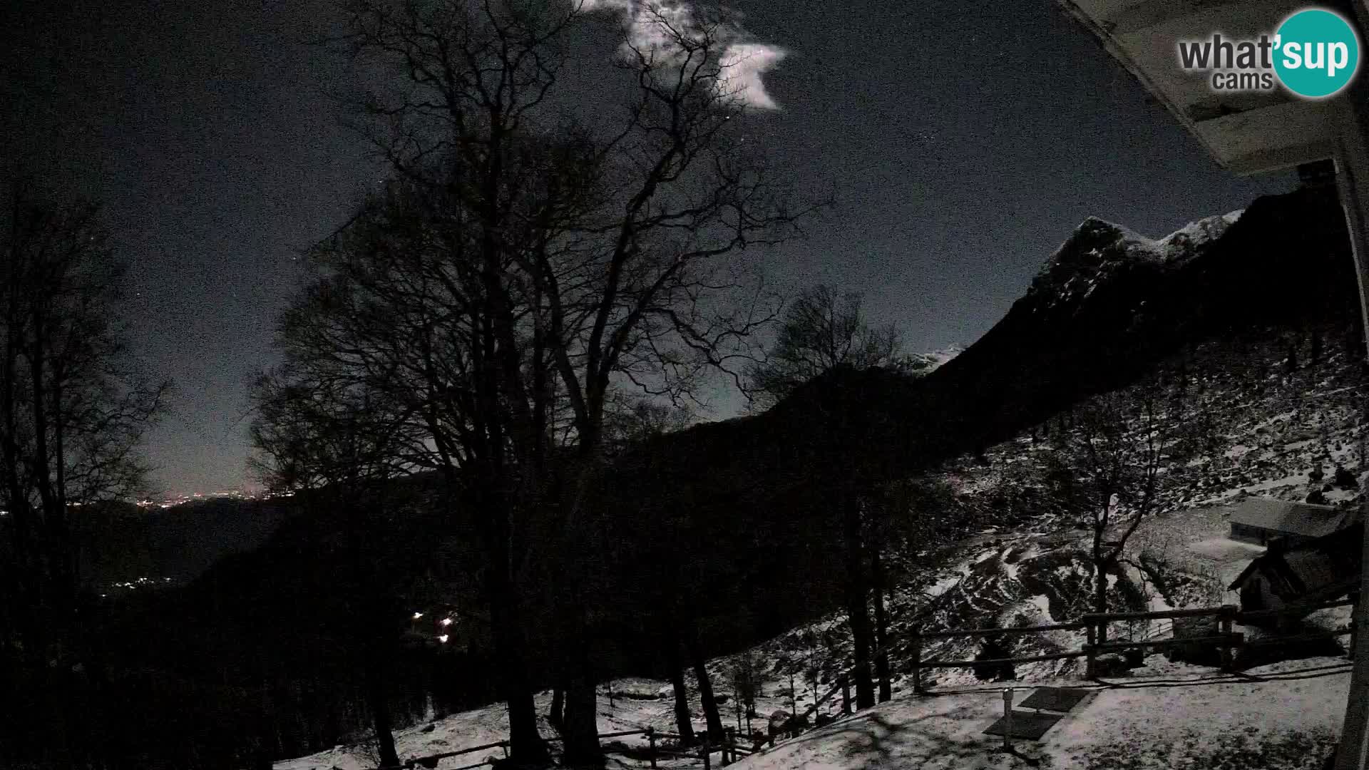 Planina Razor Bergütte Webcam (1315) | Blick auf Tolminski Migovec