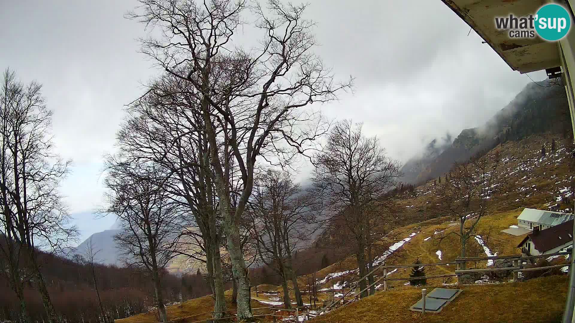 Planina Razor Bergütte Webcam (1315) | Blick auf Tolminski Migovec