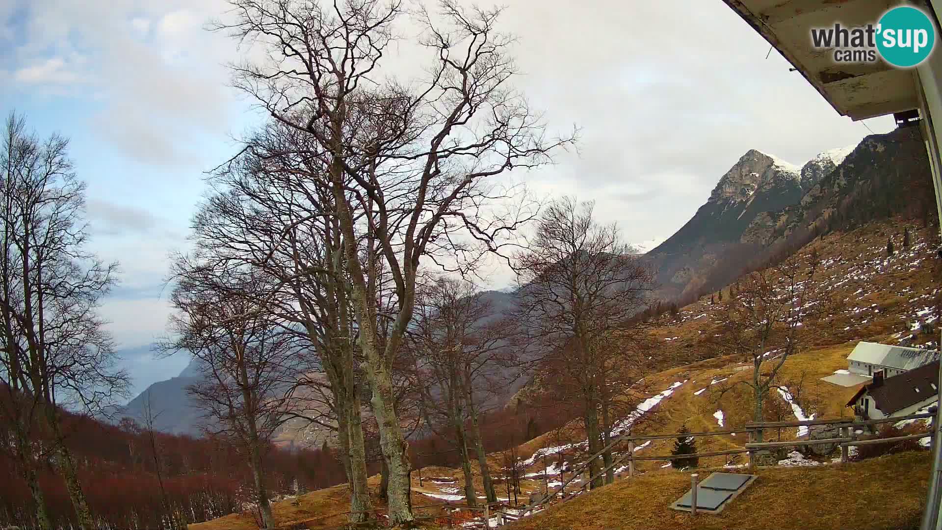 Planina Razor Bergütte Webcam (1315) | Blick auf Tolminski Migovec