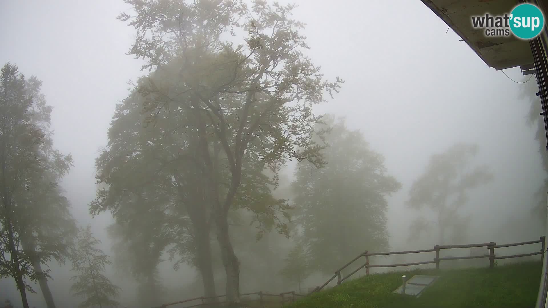 Koča na Planini Razor spletna kamera (1315) | Pogled na Tolminski Migovec