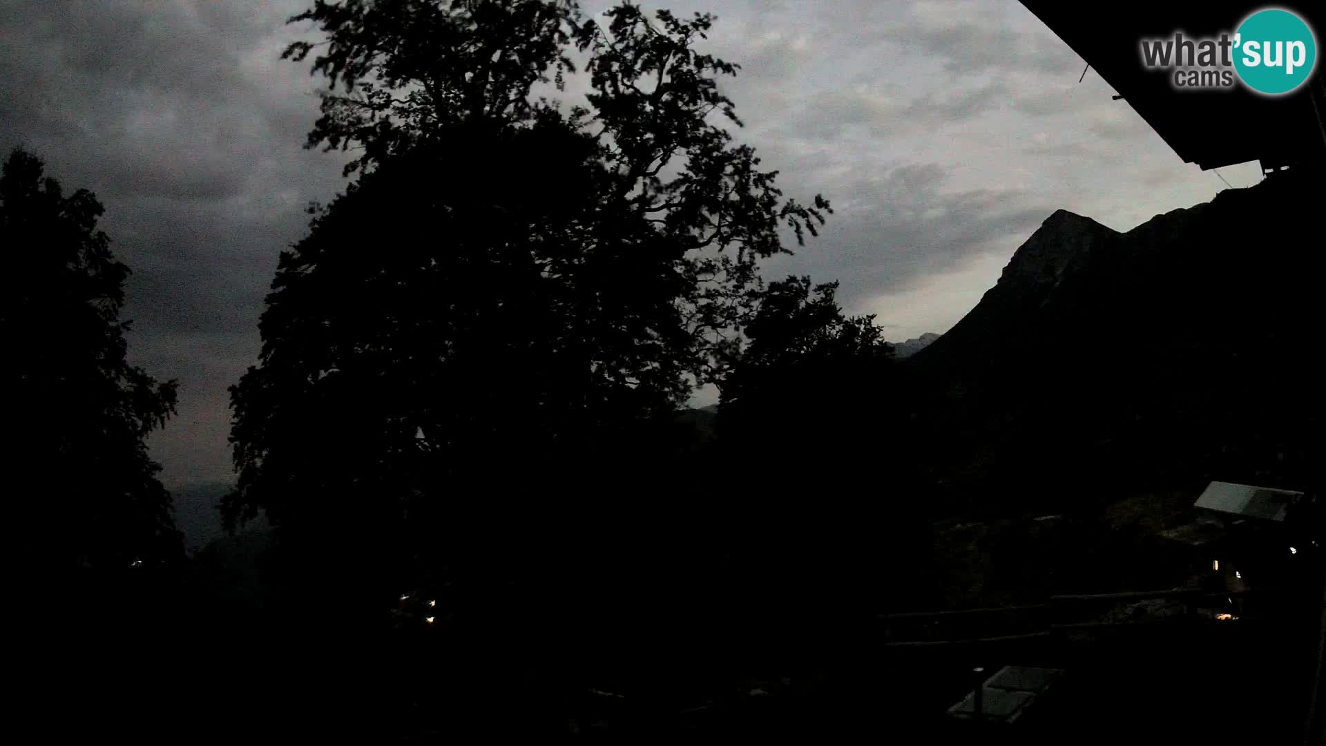 Refuge de la montagne Planina Razor caméra en direct (1315) | vue sur Tolminski Migovec