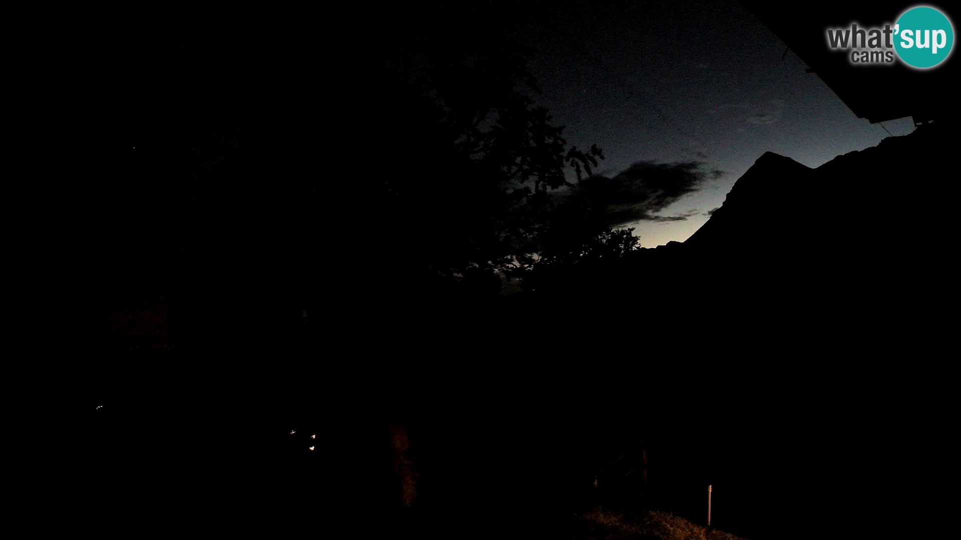 Planina Razor Mountain Hut live cam (1315) | view to Tolminski Migovec