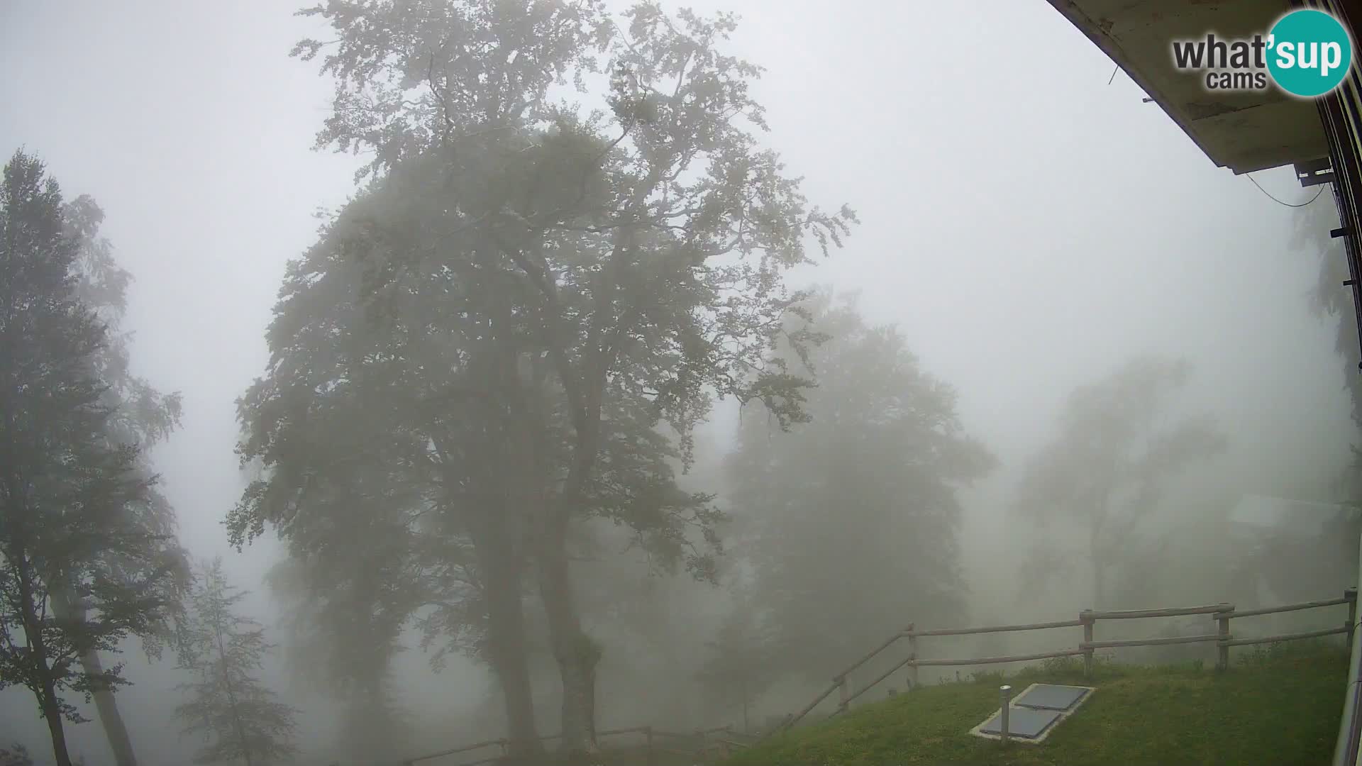 Refuge de la montagne Planina Razor caméra en direct (1315) | vue sur Tolminski Migovec