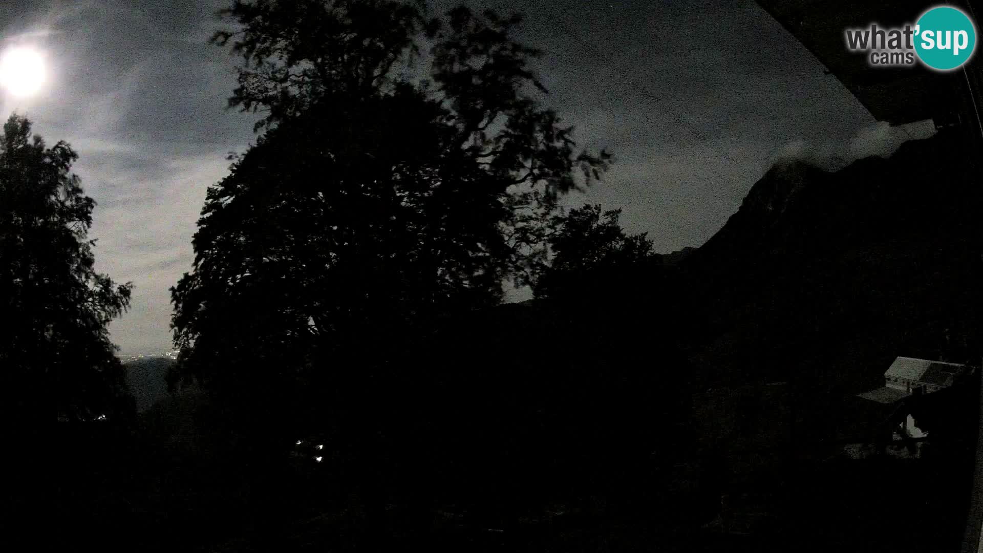 Baita di montagna Planina Razor webcam (1315) | vista su Tolminski Migovec
