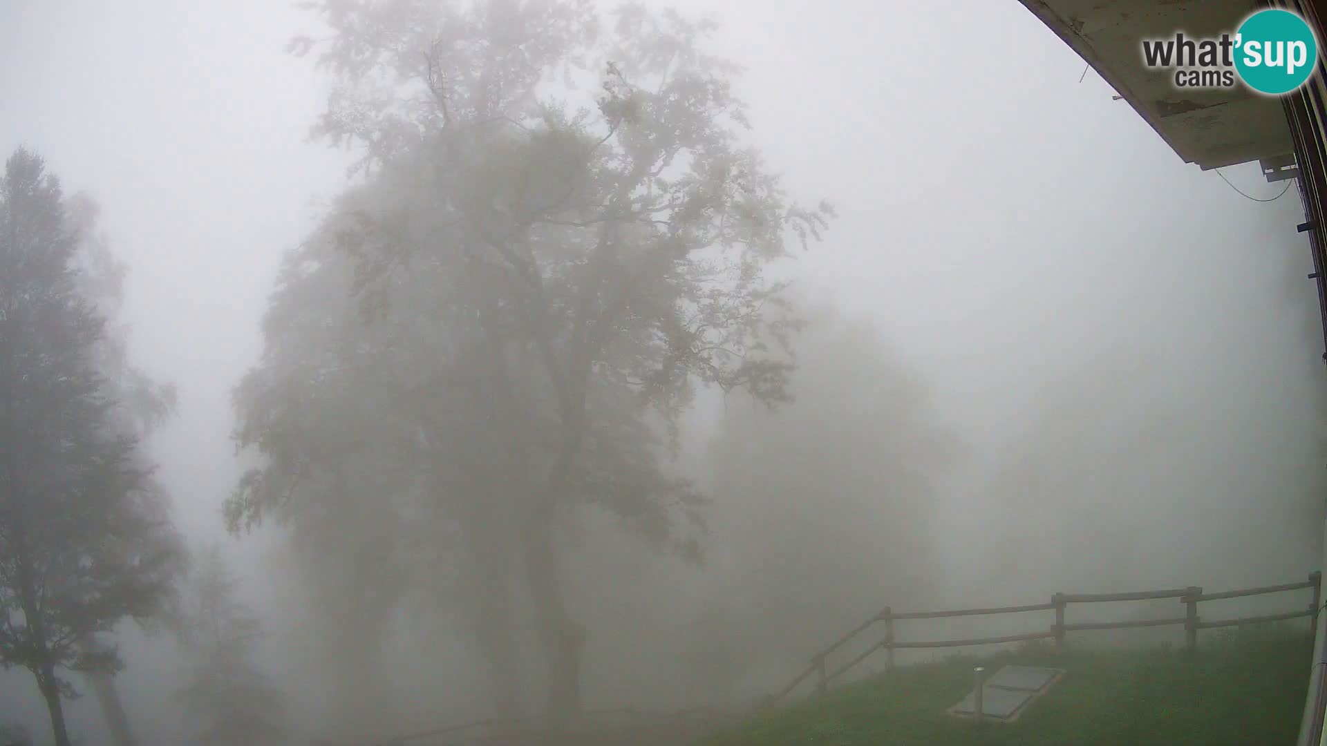 Cámara en vivo de la cabaña de montaña Planina Razor (1315) | vista hacia Tolminski Migovec