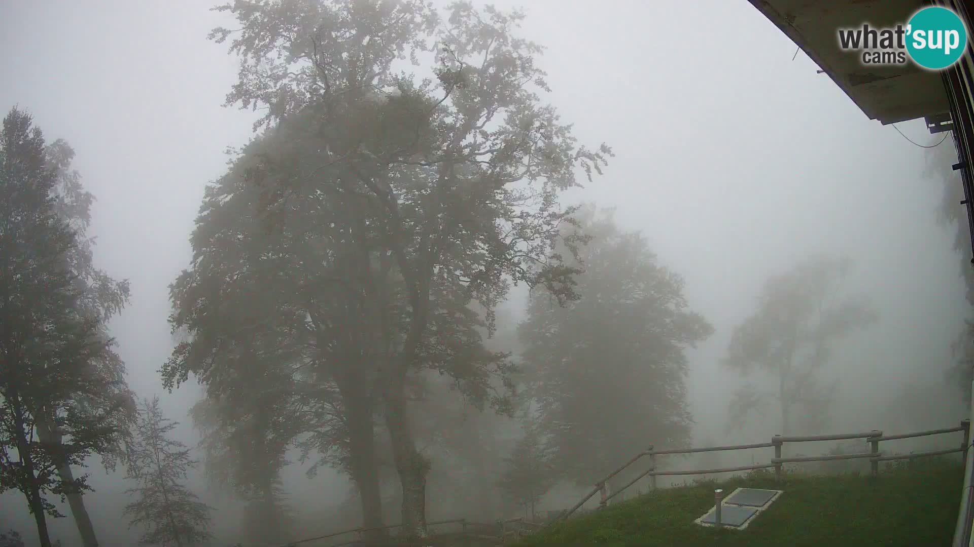 Refuge de la montagne Planina Razor caméra en direct (1315) | vue sur Tolminski Migovec
