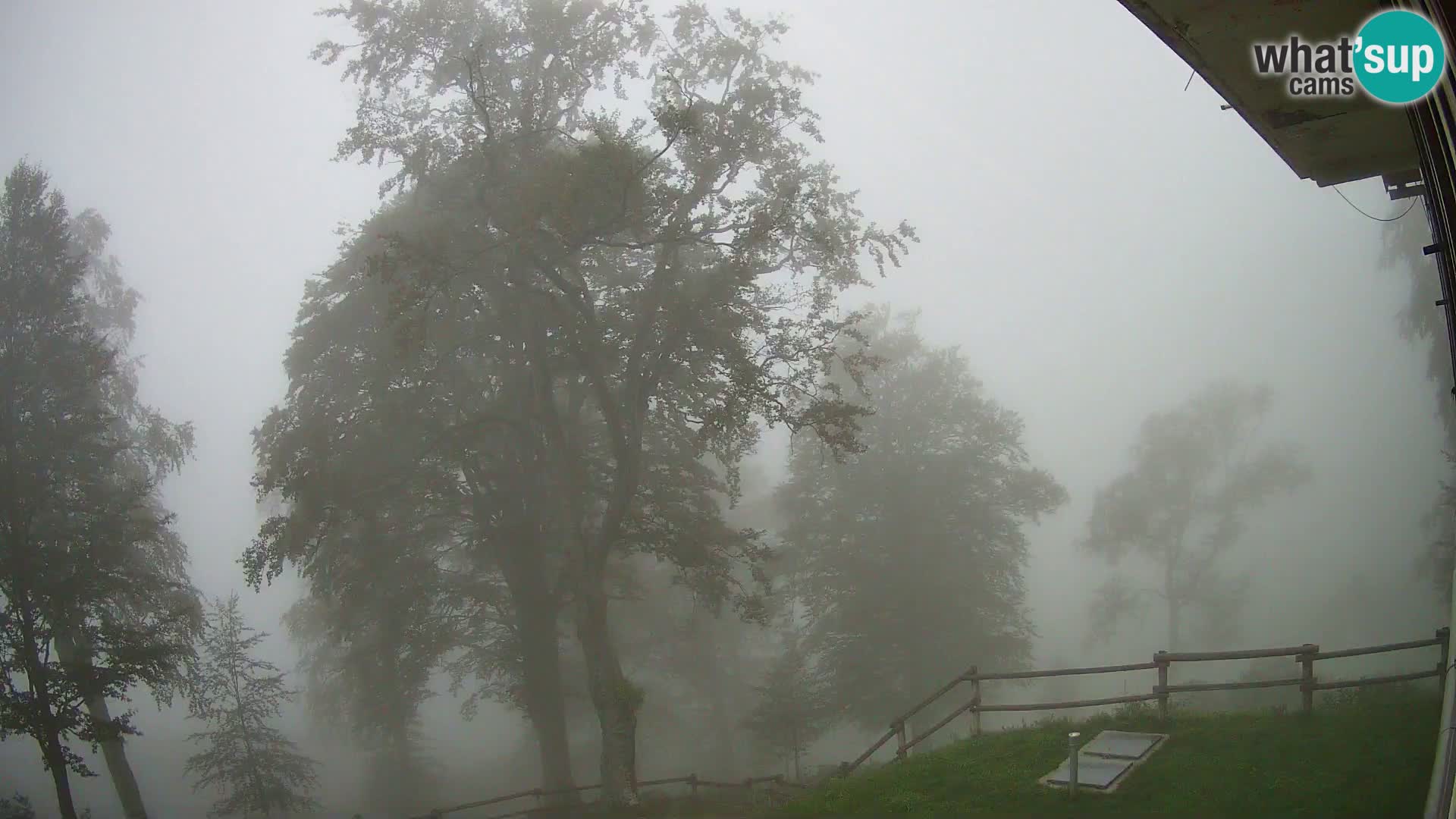 Baita di montagna Planina Razor webcam (1315) | vista su Tolminski Migovec